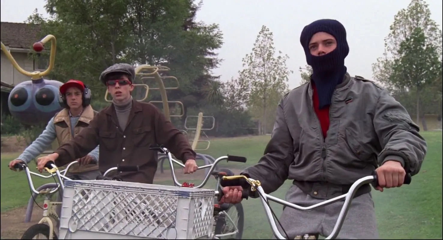 C. Thomas Howell, Sean Frye, and K.C. Martel in E.T. the Extra-Terrestrial (1982)