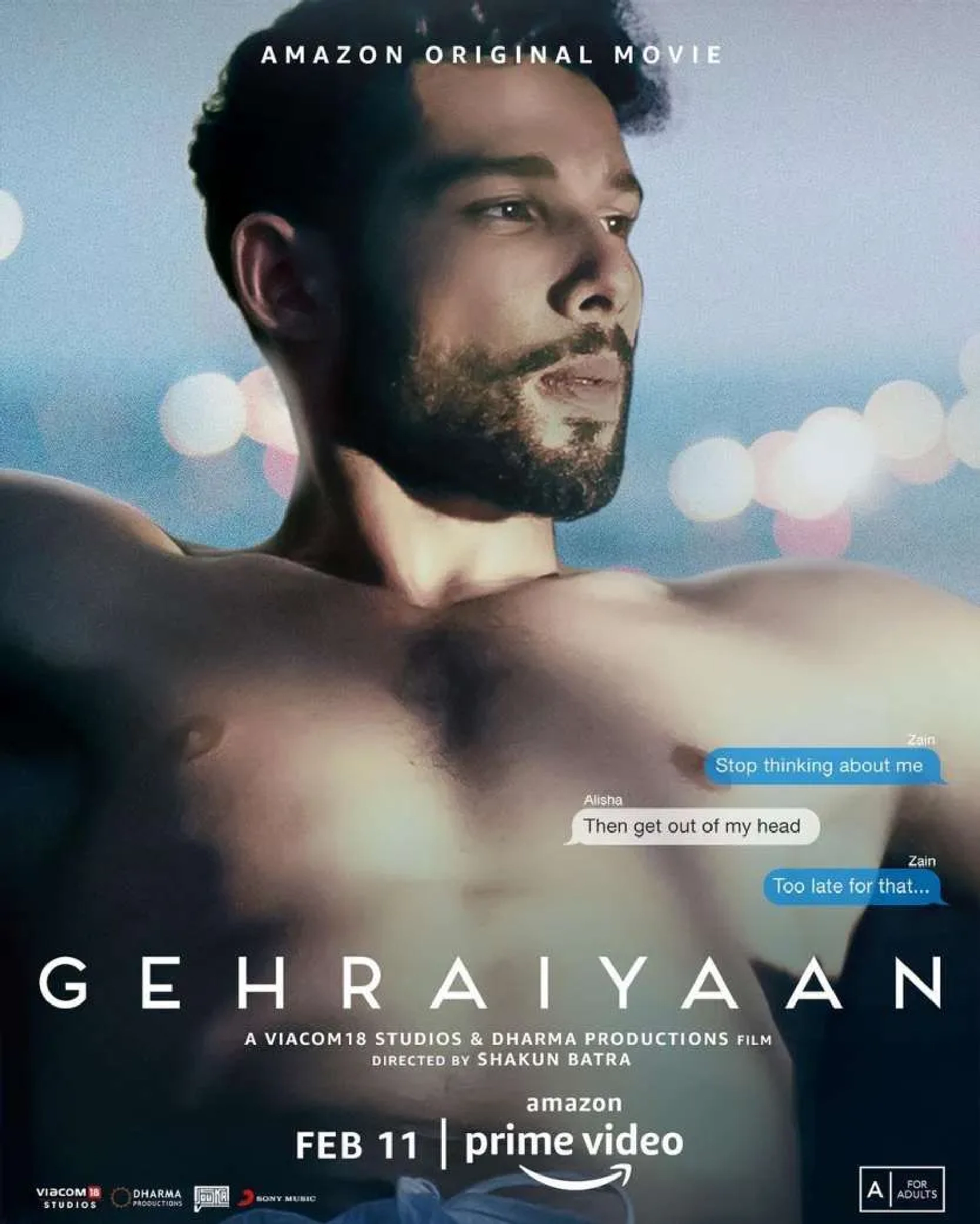 Siddhant Chaturvedi in Gehraiyaan (2022)