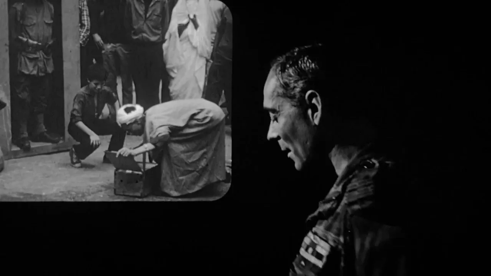 Mohamed Ben Kassen and Jean Martin in The Battle of Algiers (1966)