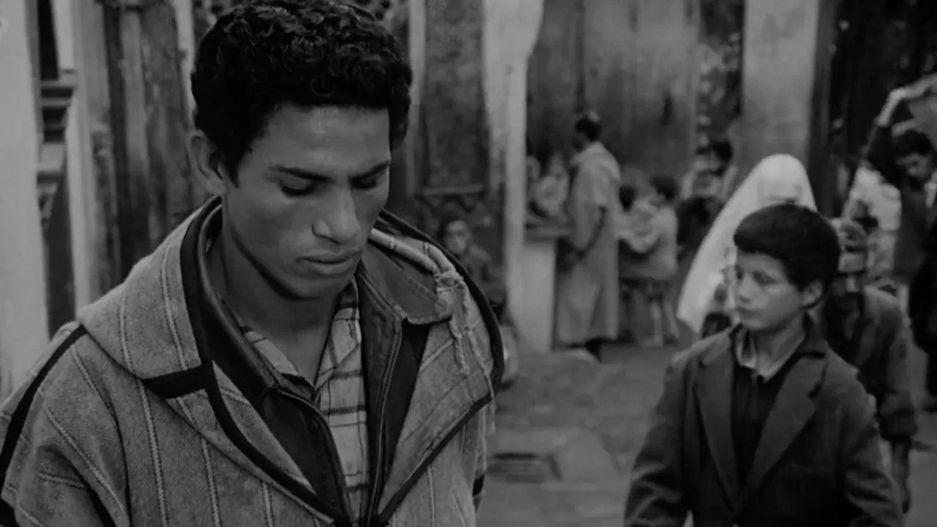 Mohamed Ben Kassen and Brahim Hadjadj in The Battle of Algiers (1966)