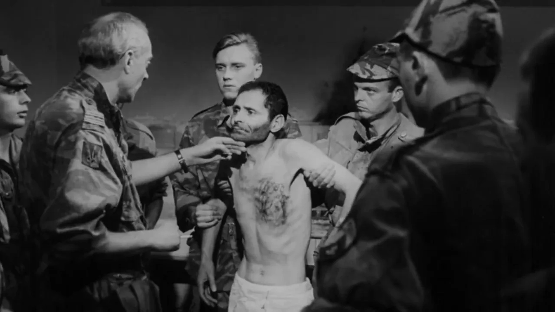 Jean Martin in The Battle of Algiers (1966)