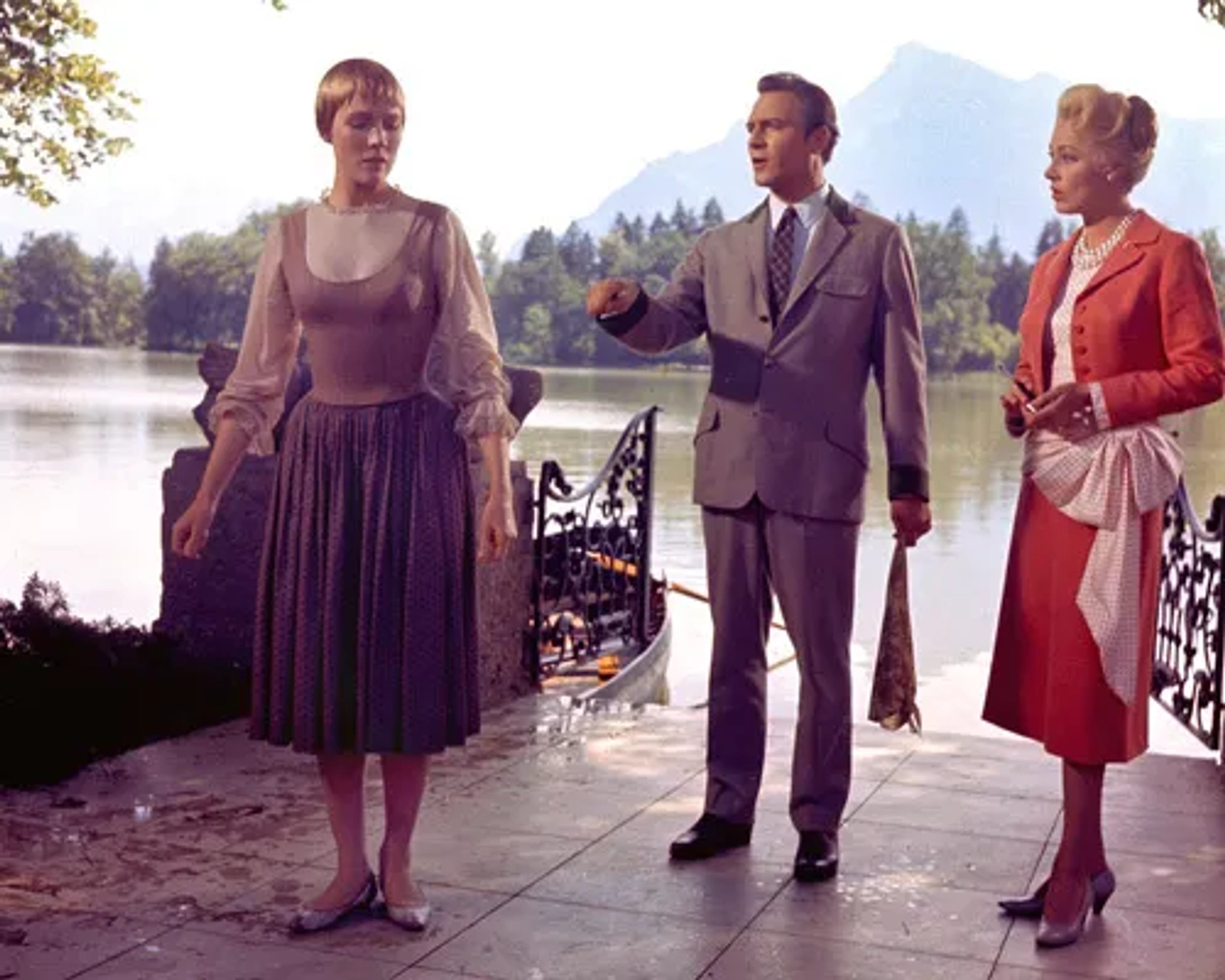 Julie Andrews, Christopher Plummer, and Eleanor Parker in The Sound of Music (1965)