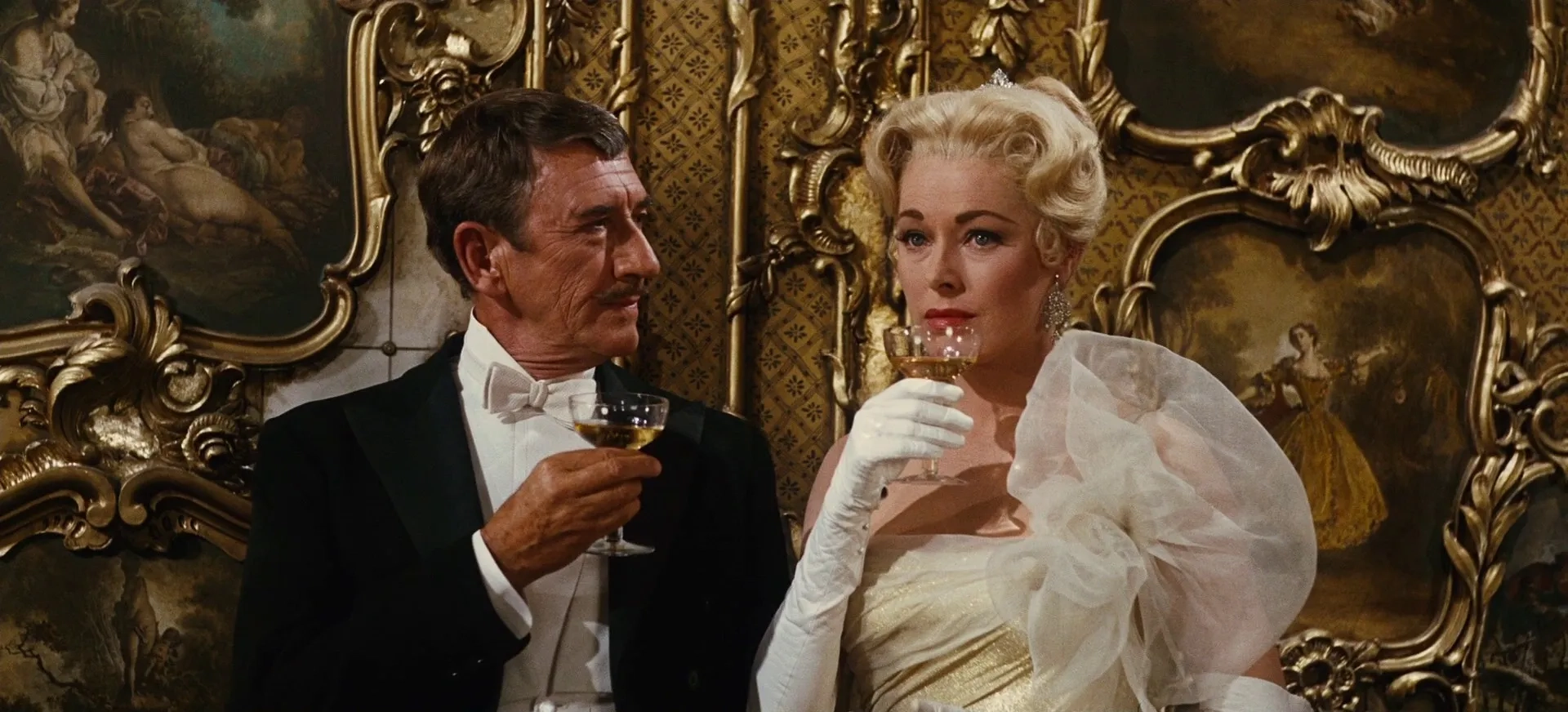 Richard Haydn and Eleanor Parker in The Sound of Music (1965)