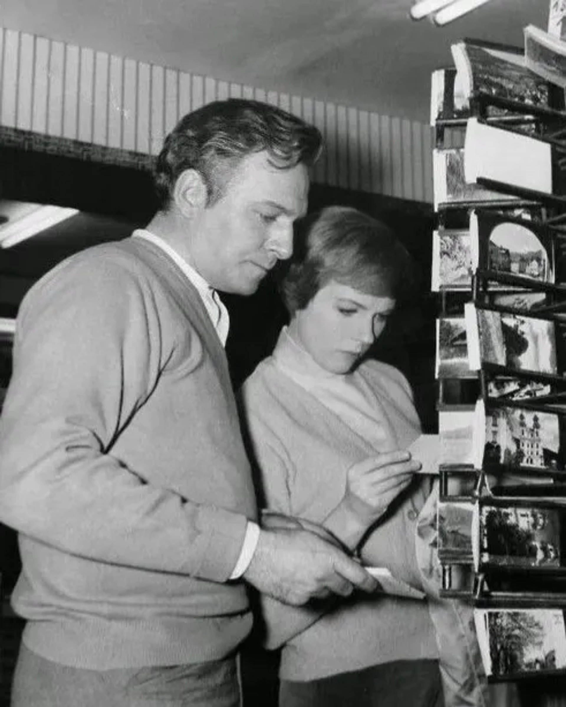 Julie Andrews and Christopher Plummer at an event for The Sound of Music (1965)