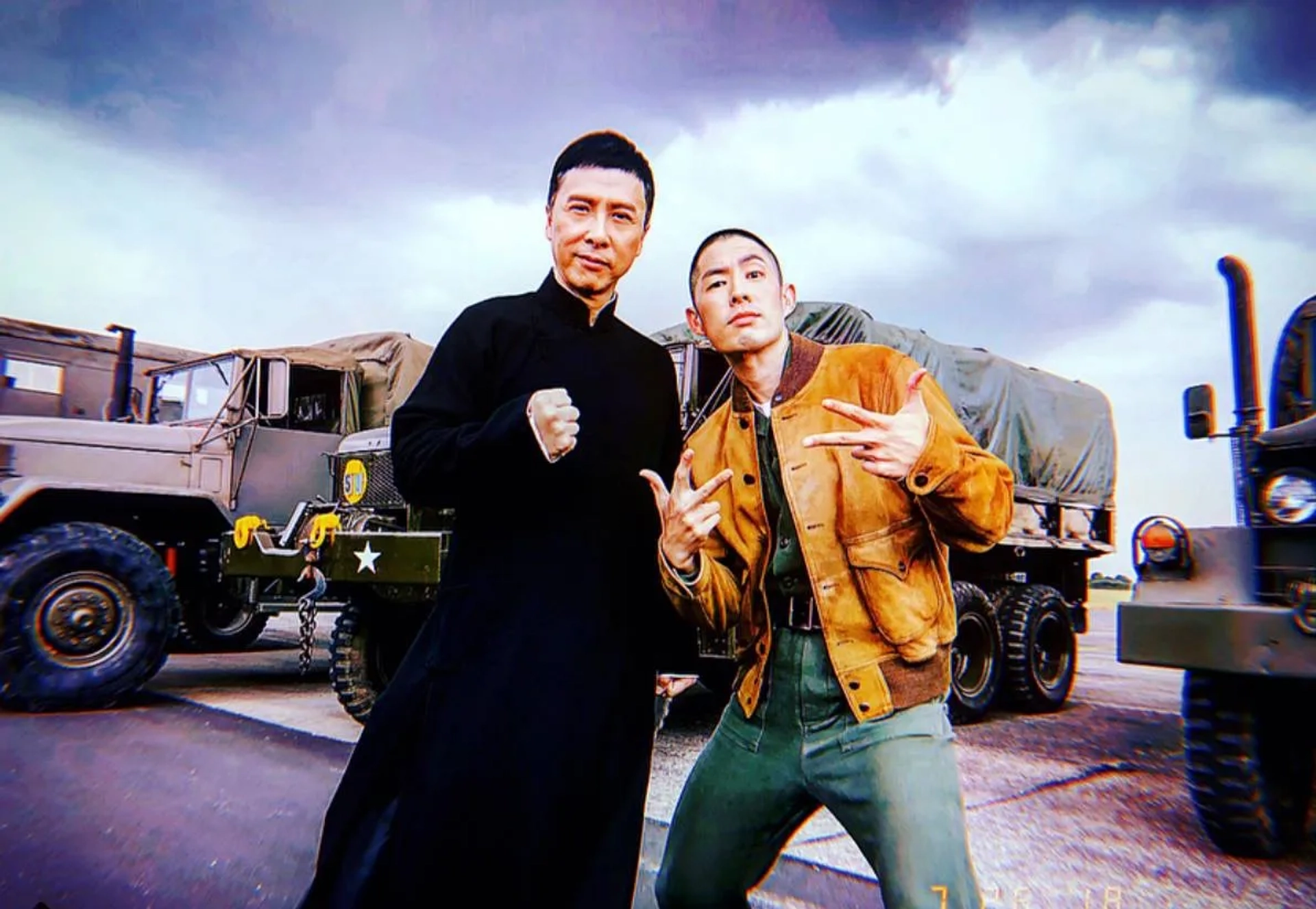 Donnie Yen and Vanness Wu in Ip Man 4: The Finale (2019)