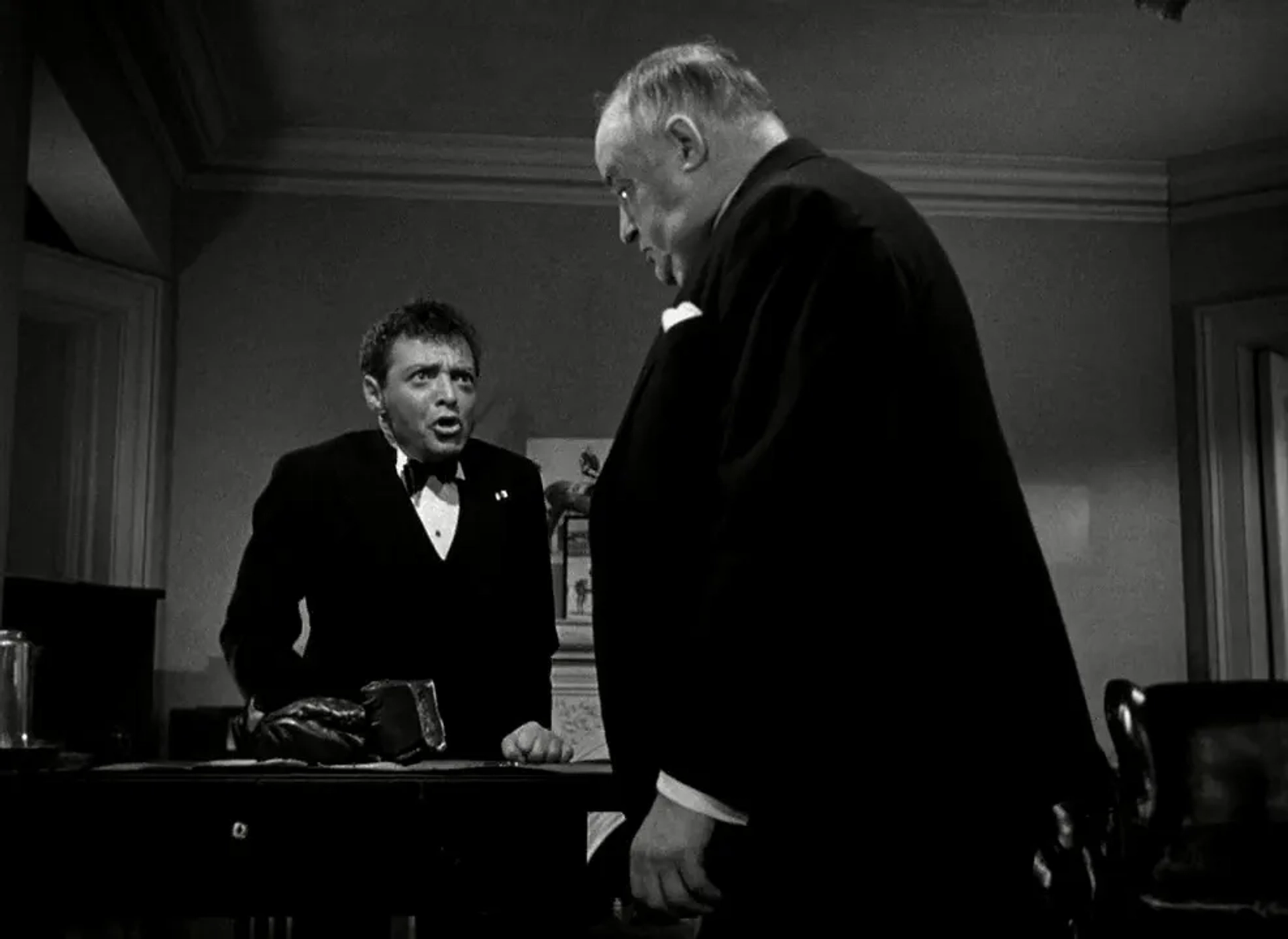 Peter Lorre and Sydney Greenstreet in The Maltese Falcon (1941)