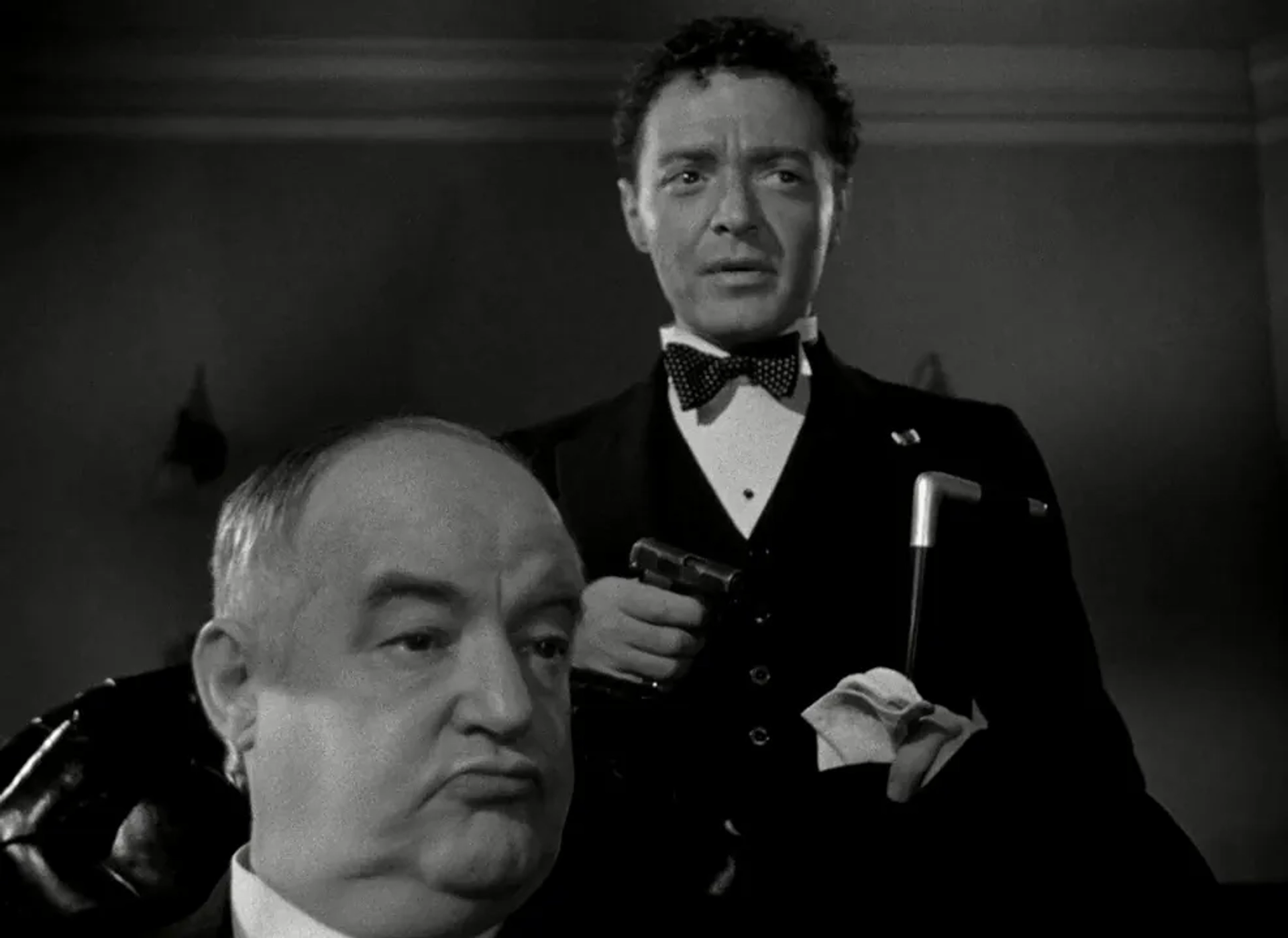 Peter Lorre and Sydney Greenstreet in The Maltese Falcon (1941)