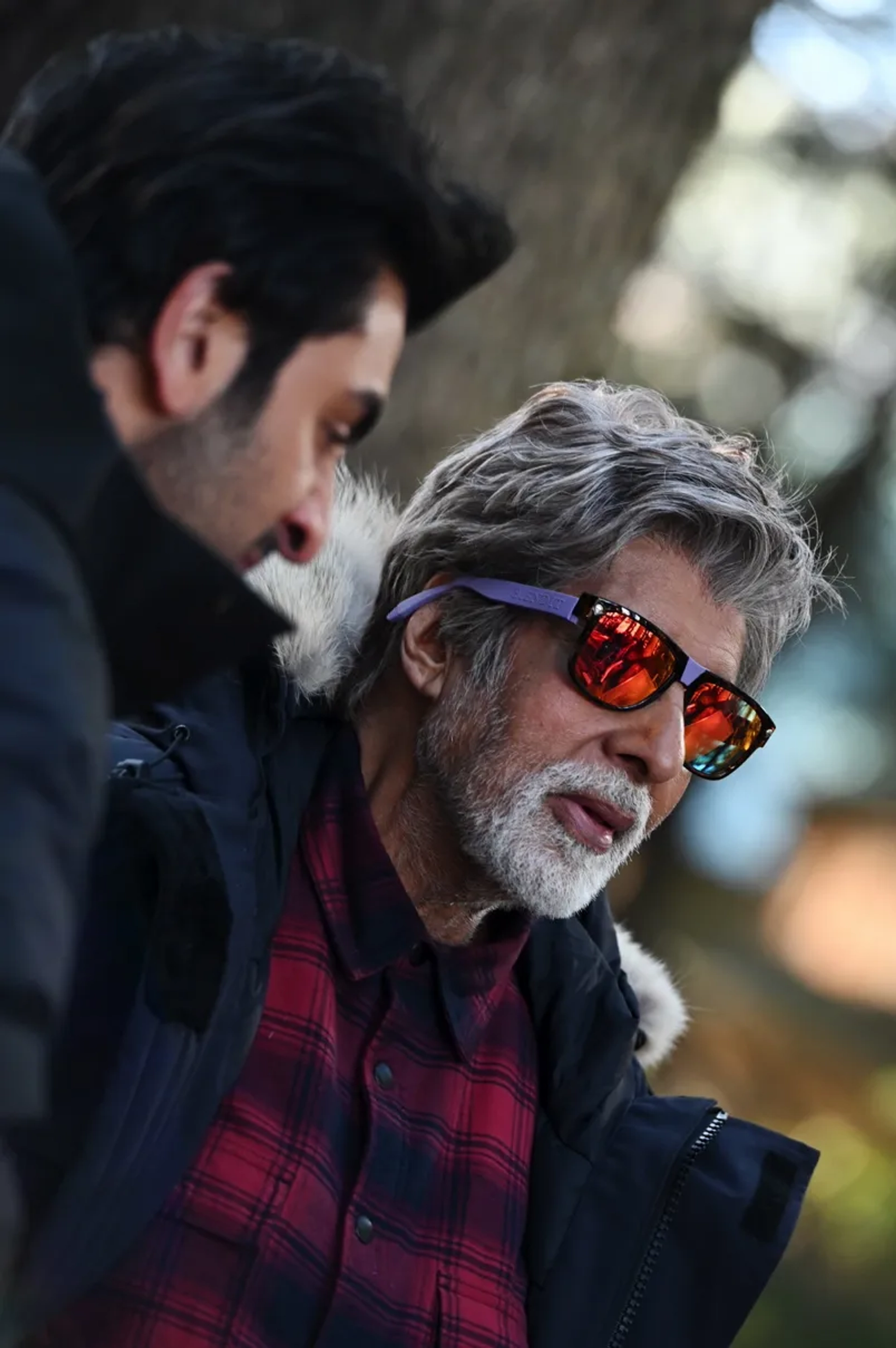 Amitabh Bachchan and Ranbir Kapoor in Brahmastra Part One: Shiva (2022)