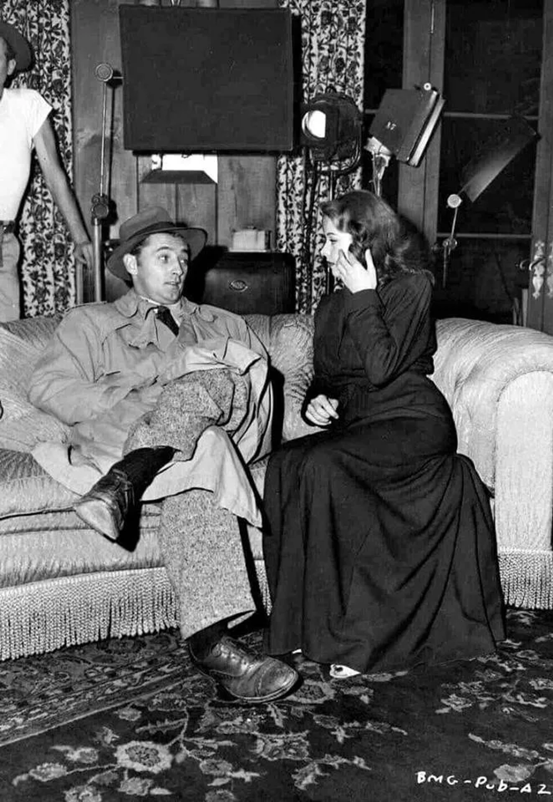 Robert Mitchum and Jane Greer in Out of the Past (1947)