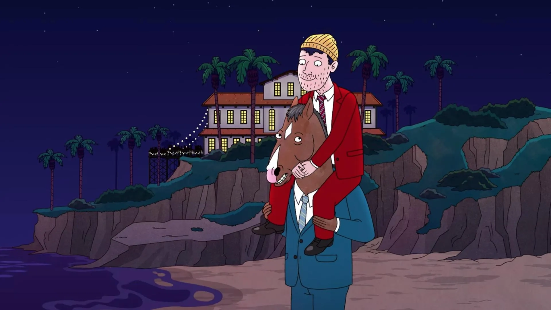 Will Arnett and Aaron Paul in BoJack Horseman: Nice While It Lasted (2020)