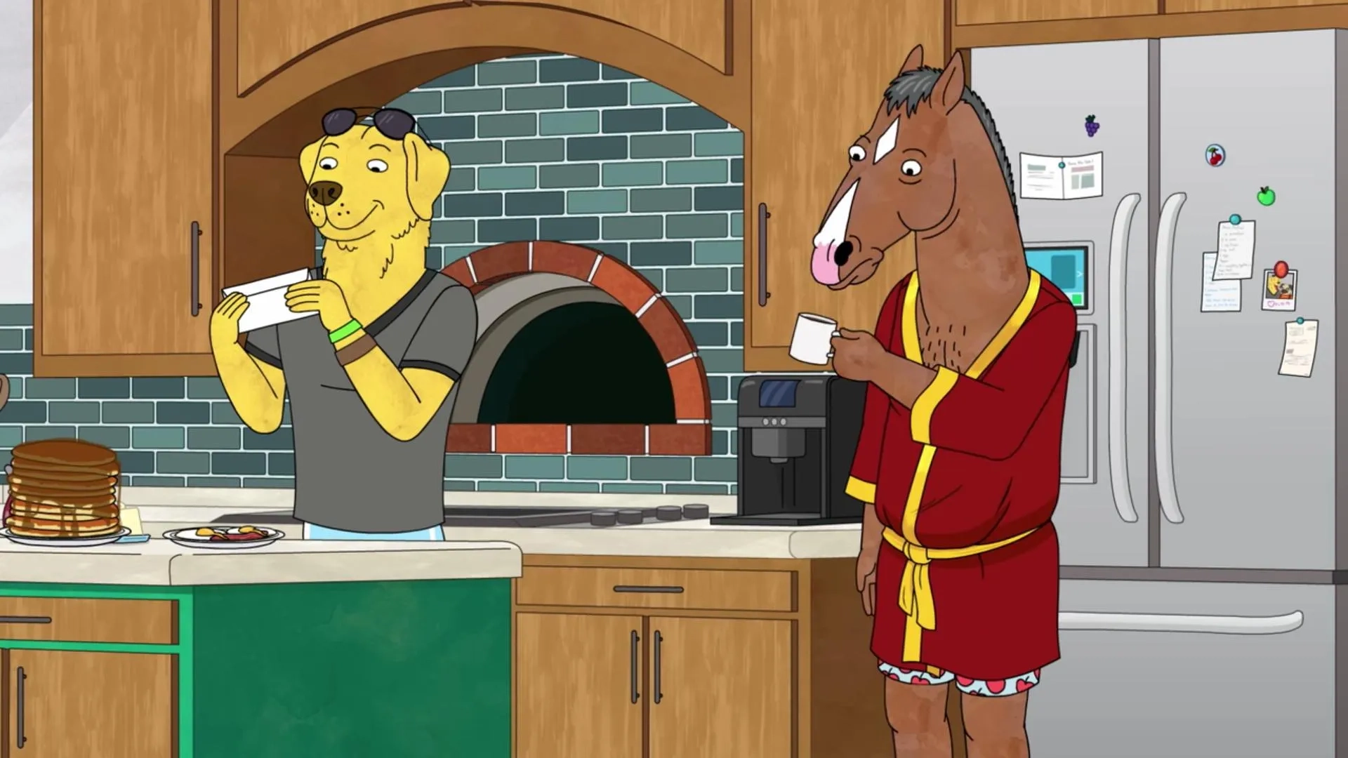 Will Arnett and Paul F. Tompkins in BoJack Horseman: The Horny Unicorn (2020)