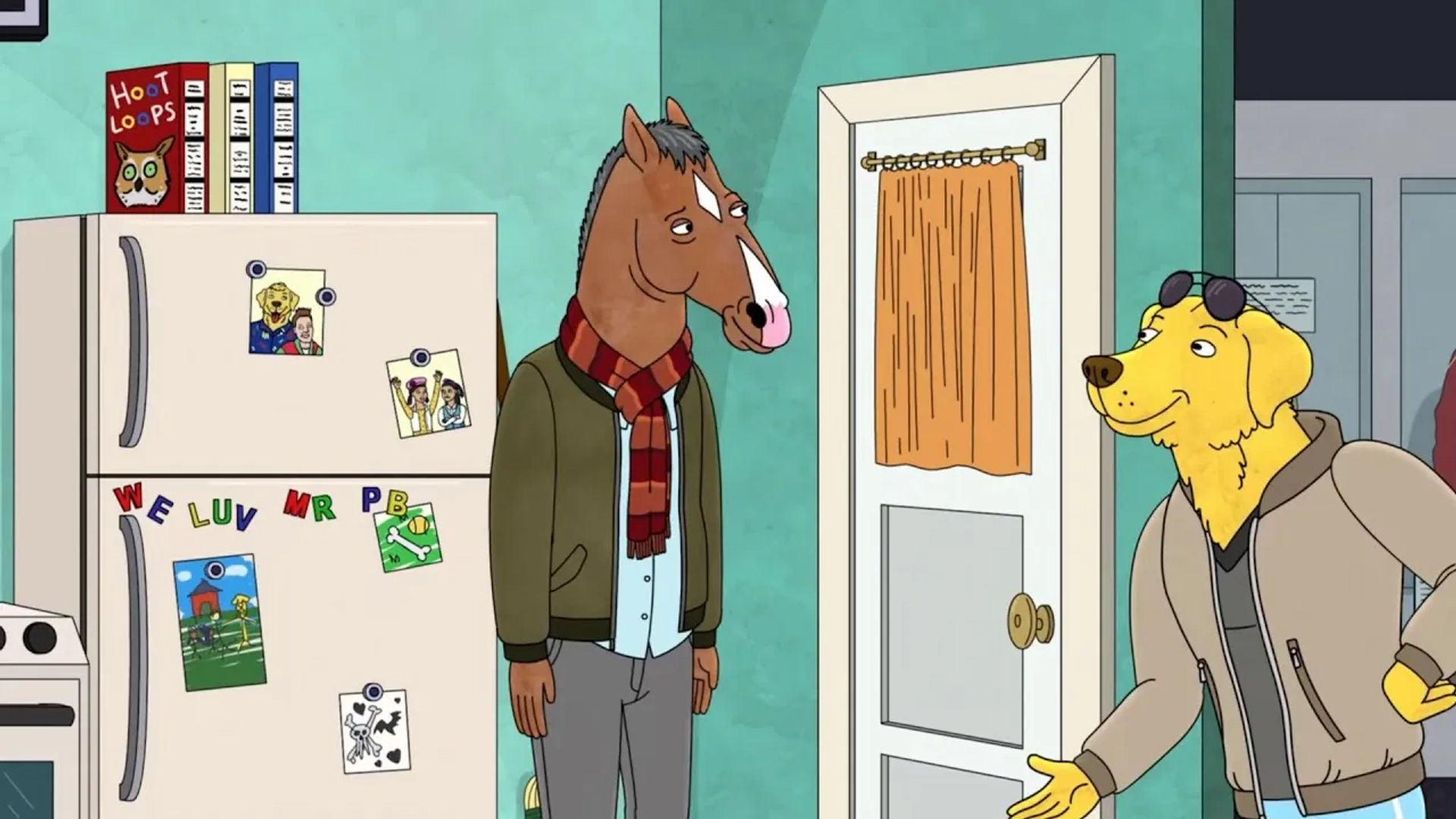 Will Arnett and Paul F. Tompkins in BoJack Horseman: The Face of Depression (2019)