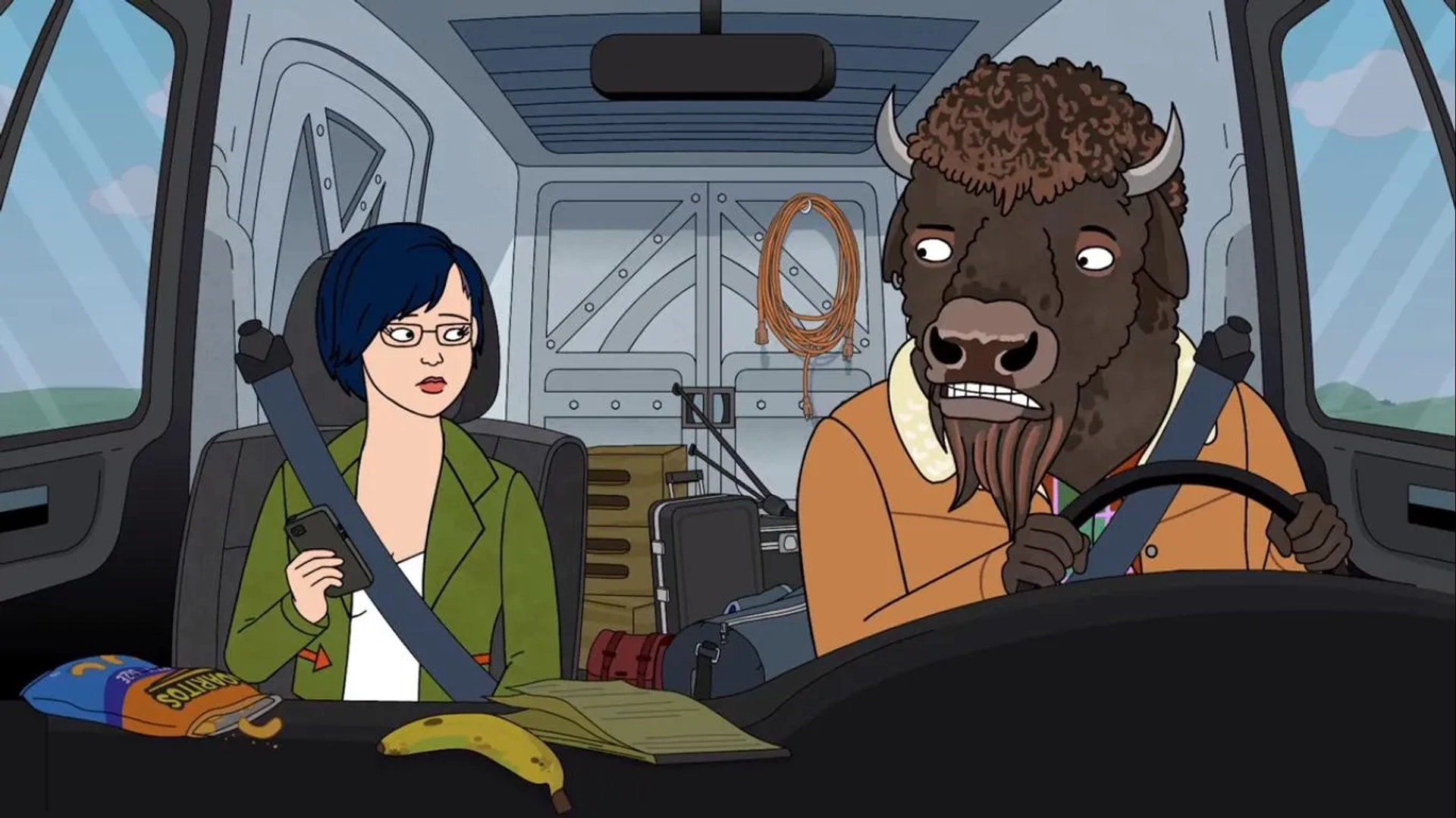 Alison Brie and LaKeith Stanfield in BoJack Horseman: Feel-Good Story (2019)