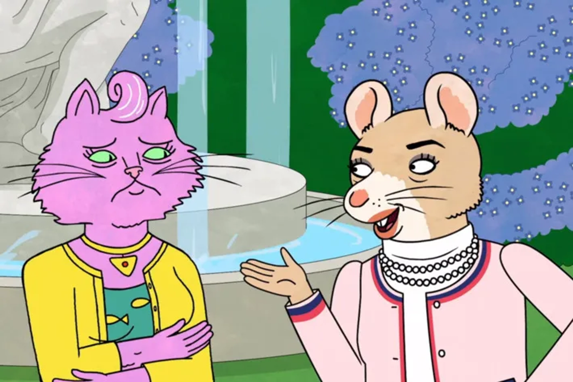 Patti LuPone and Amy Sedaris in BoJack Horseman (2014)