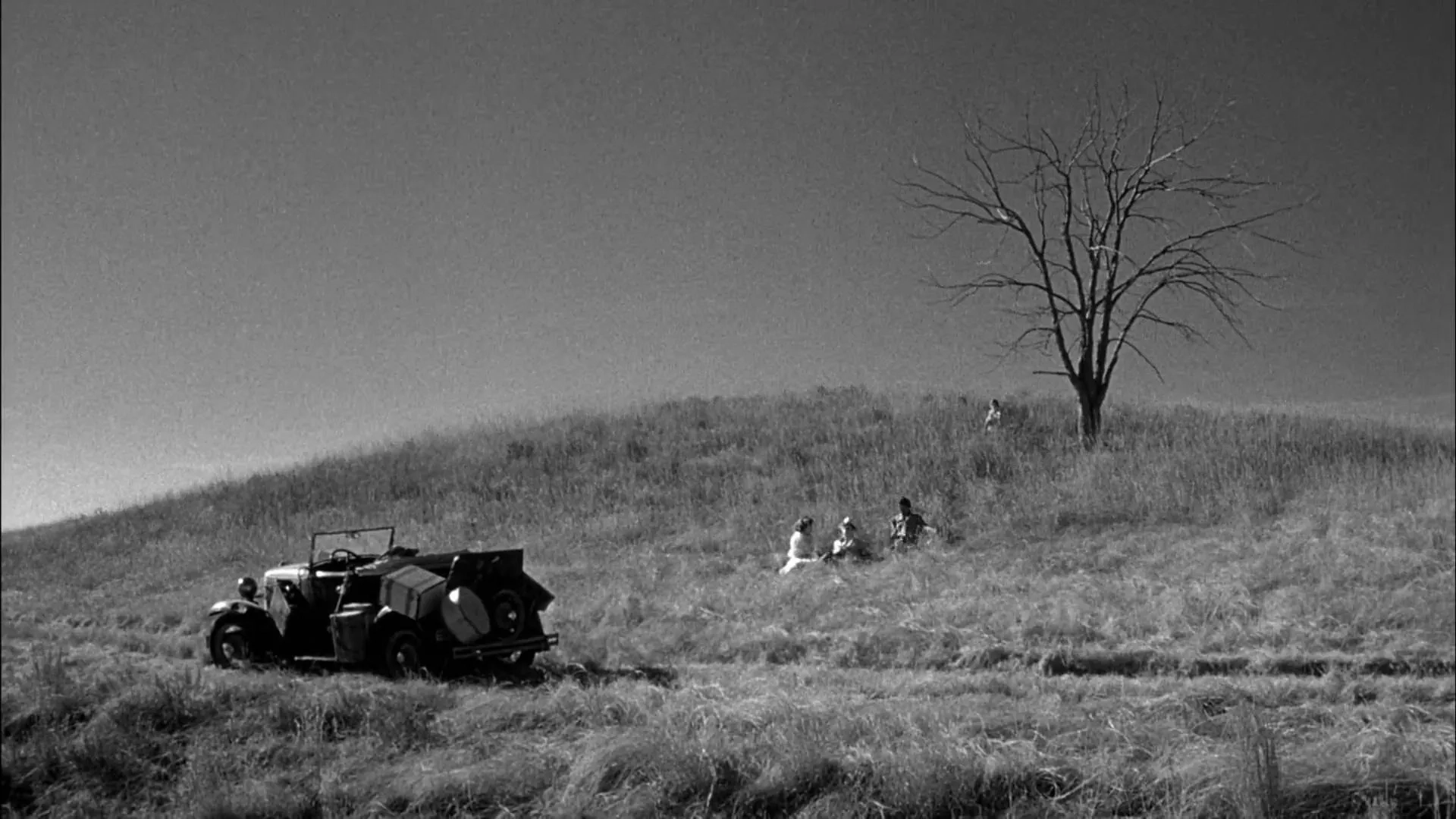 Madeline Kahn, Tatum O'Neal, P.J. Johnson, and Ryan O'Neal in Paper Moon (1973)