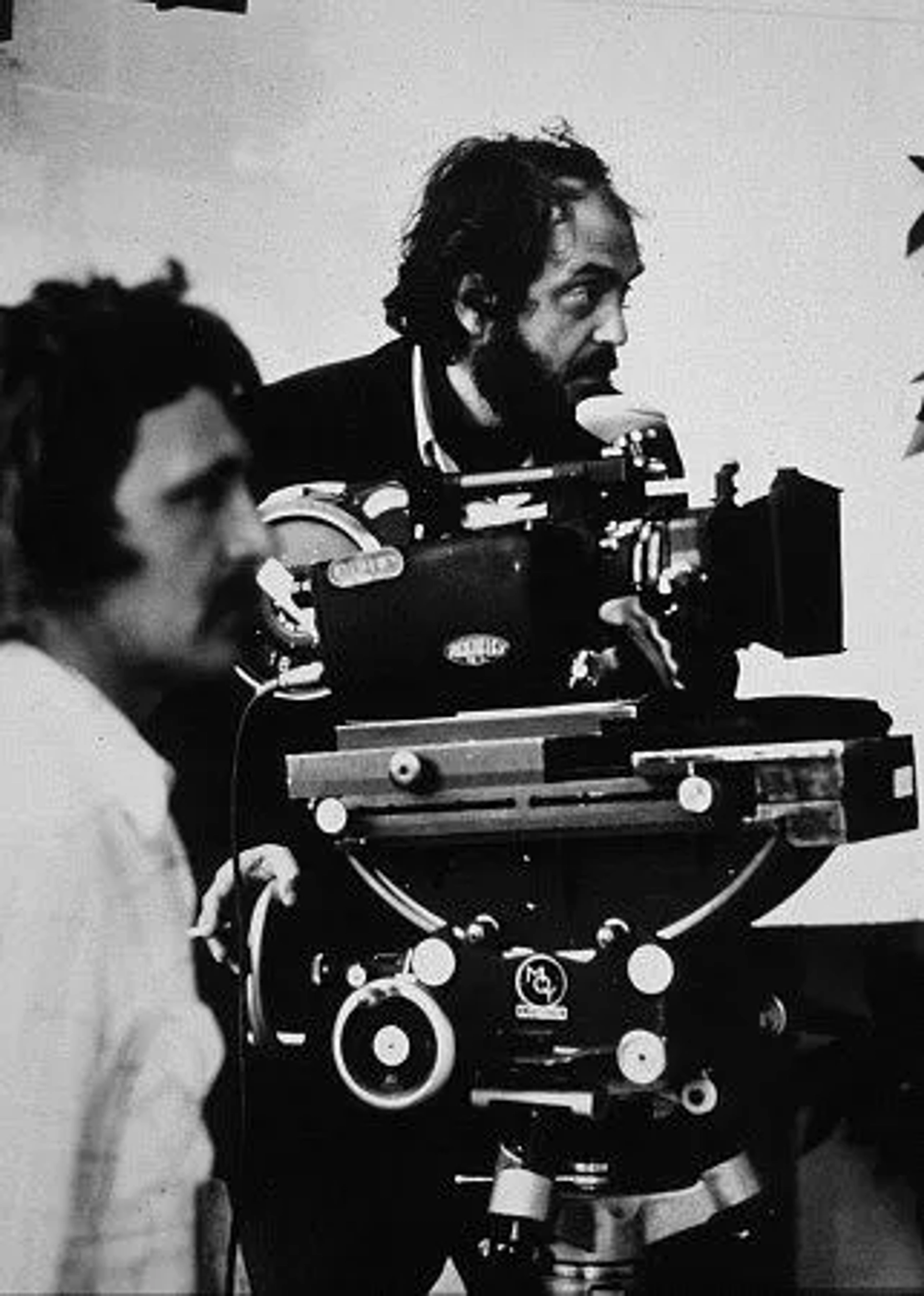 Stanley Kubrick directing "Barry Lyndon"