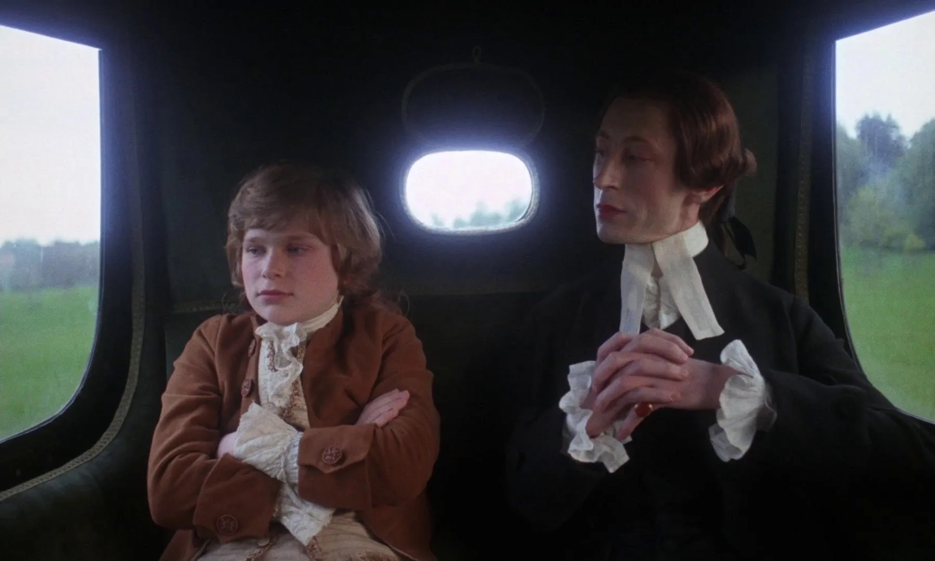 Murray Melvin and Dominic Savage in Barry Lyndon (1975)