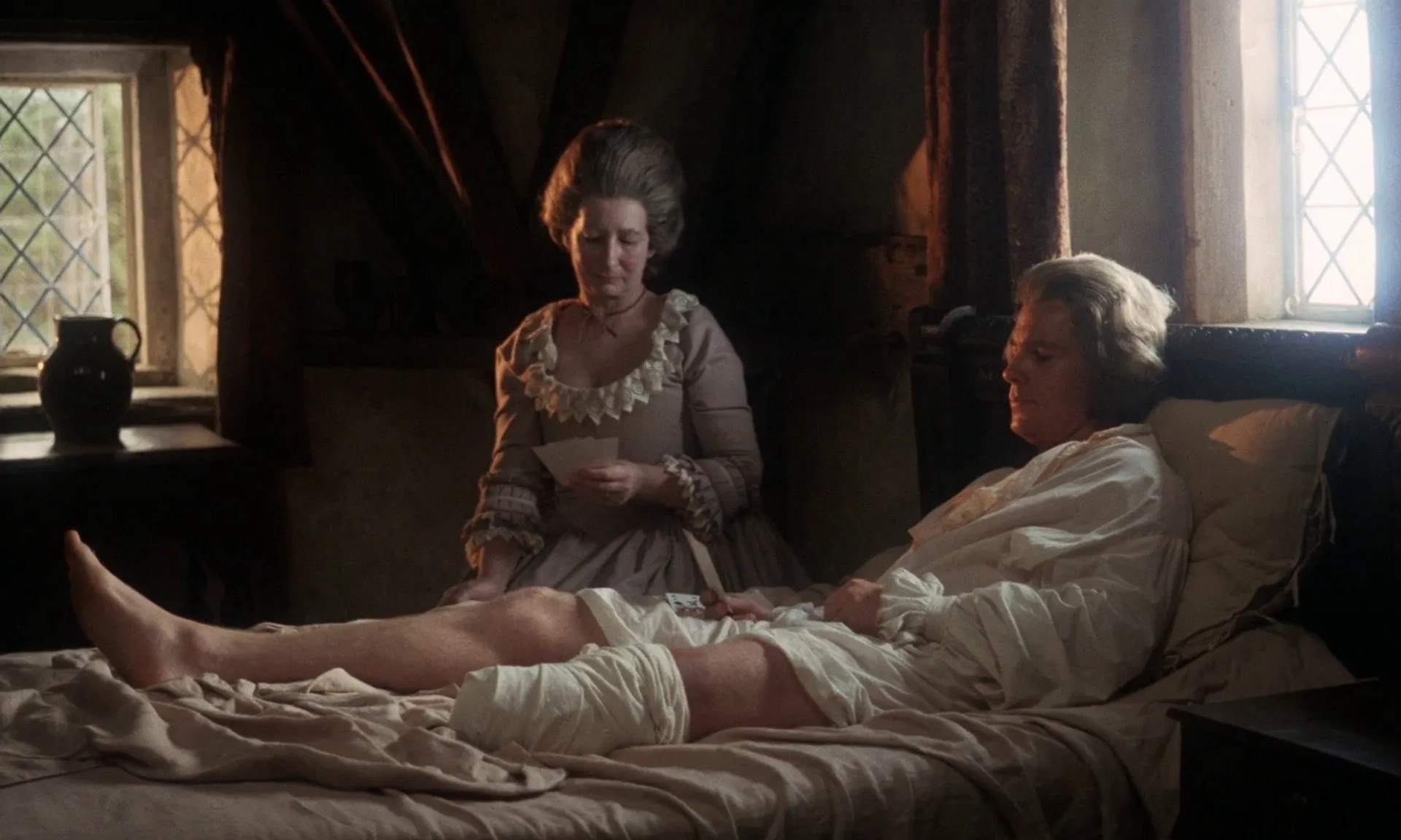 Marie Kean and Ryan O'Neal in Barry Lyndon (1975)