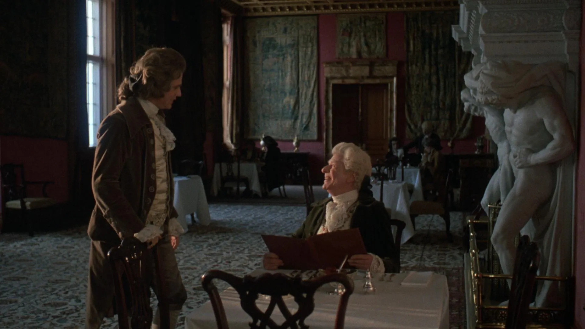 André Morell and Ryan O'Neal in Barry Lyndon (1975)