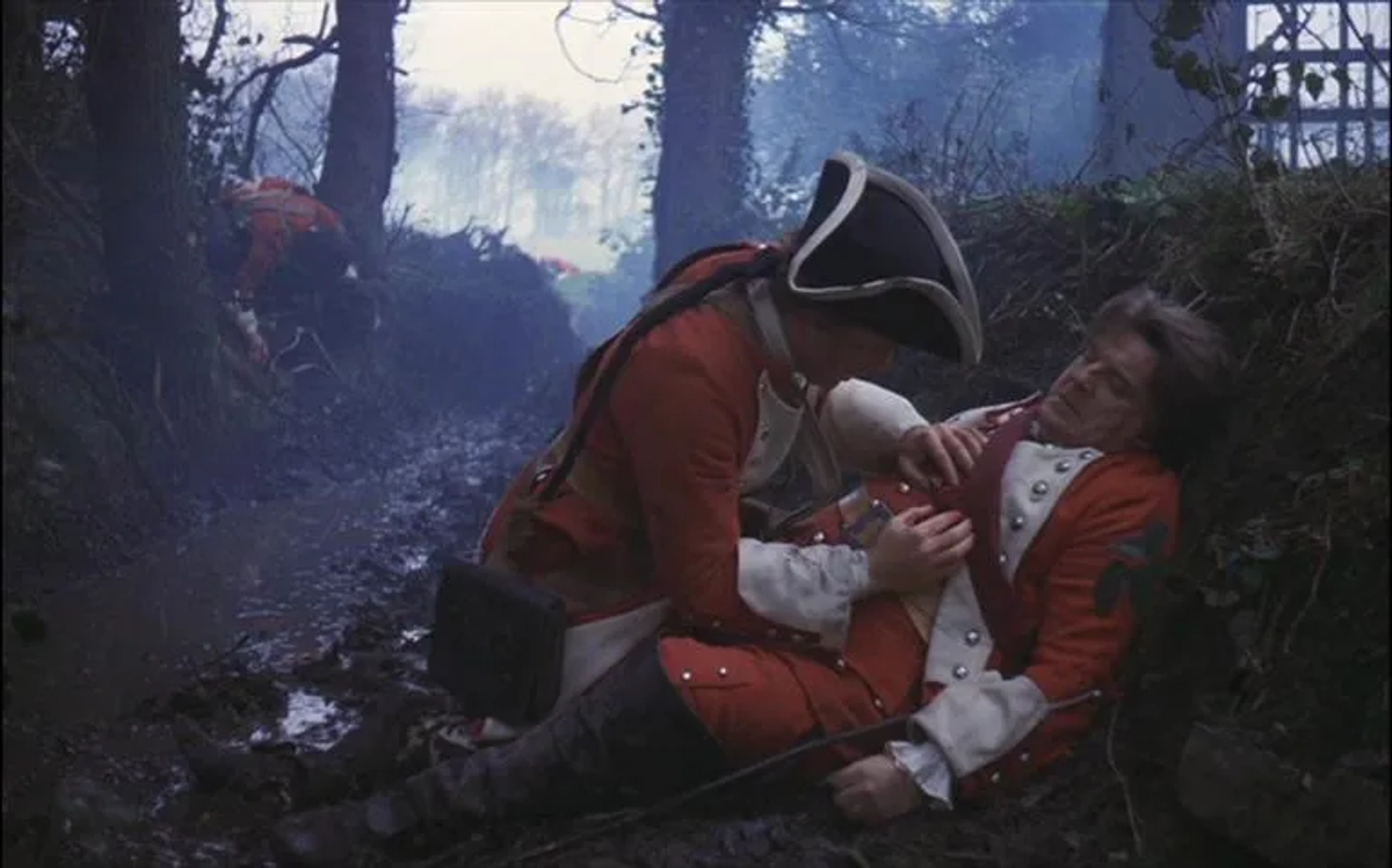 Ryan O'Neal and Godfrey Quigley in Barry Lyndon (1975)