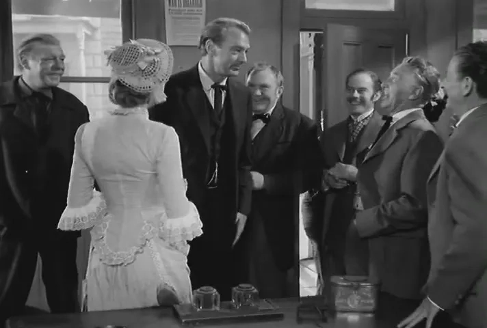 Gary Cooper, Grace Kelly, Lon Chaney Jr., Otto Kruger, Thomas Mitchell, and Harry Morgan in High Noon (1952)