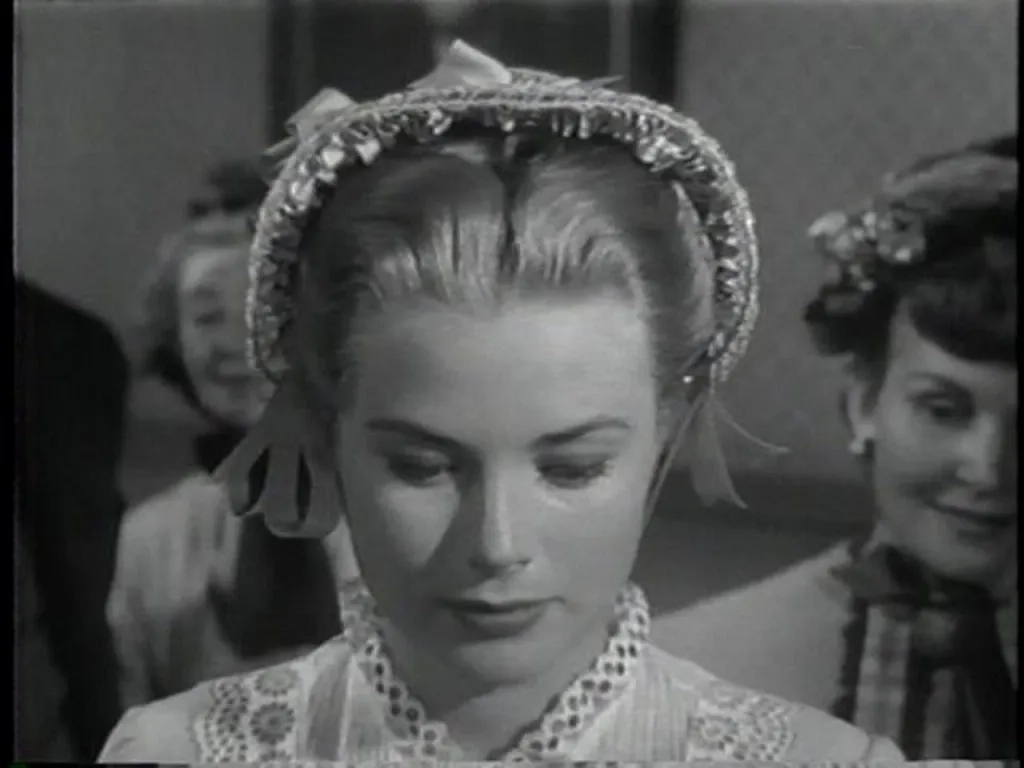 Grace Kelly and Eve McVeagh in High Noon (1952)