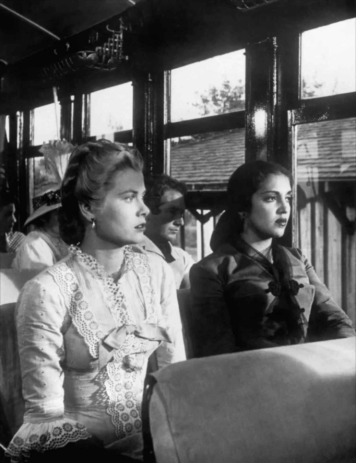 Grace Kelly and Katy Jurado in High Noon (1952)