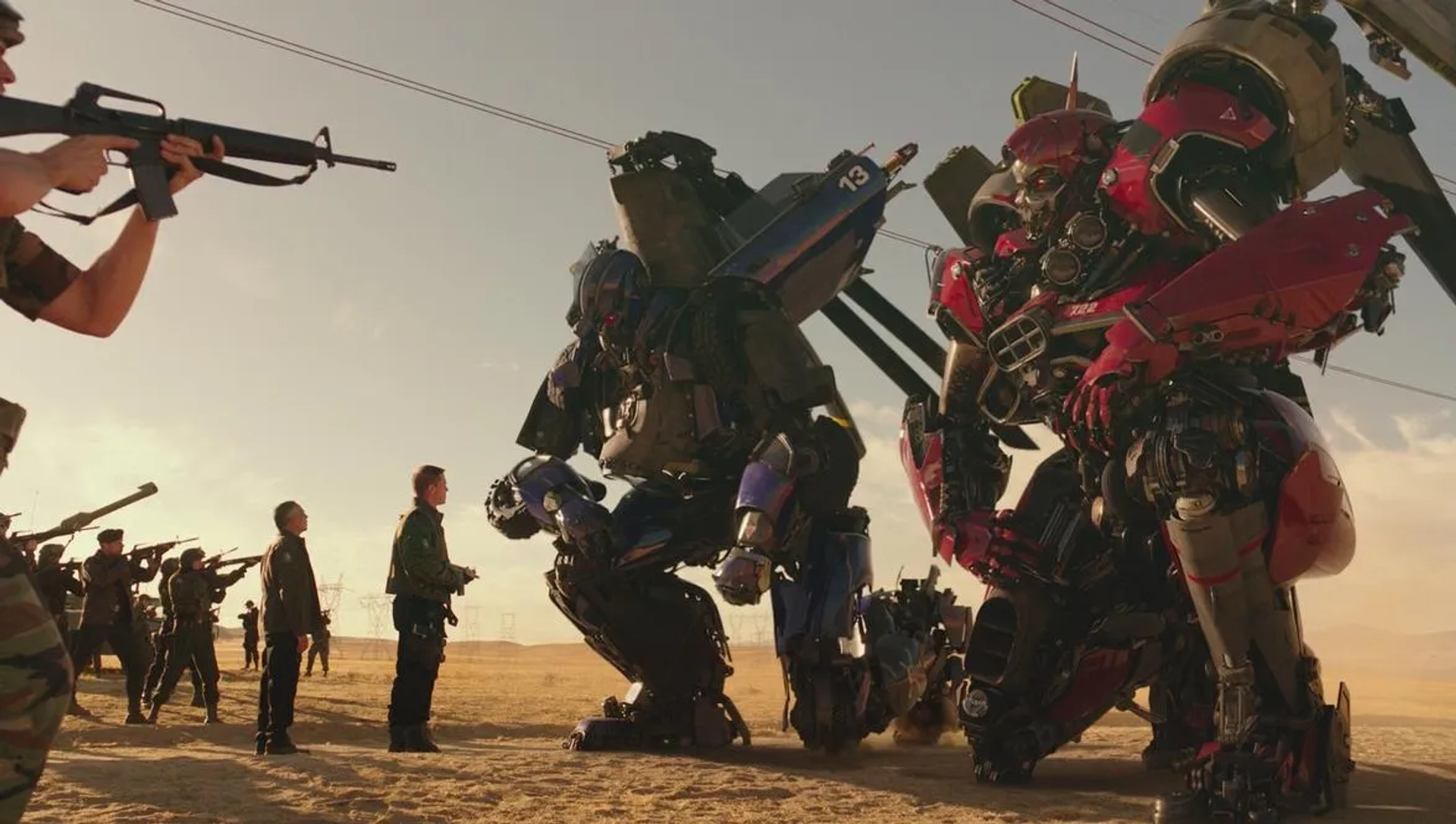 Angela Bassett, John Ortiz, Justin Theroux, and John Cena in Bumblebee (2018)