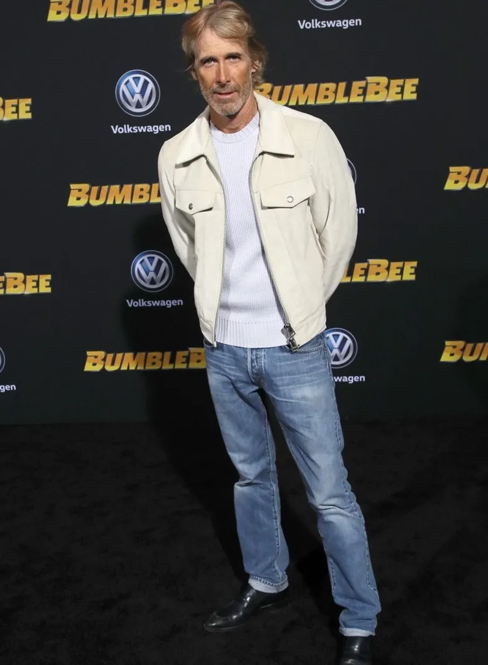 Michael Bay at an event for Bumblebee (2018)