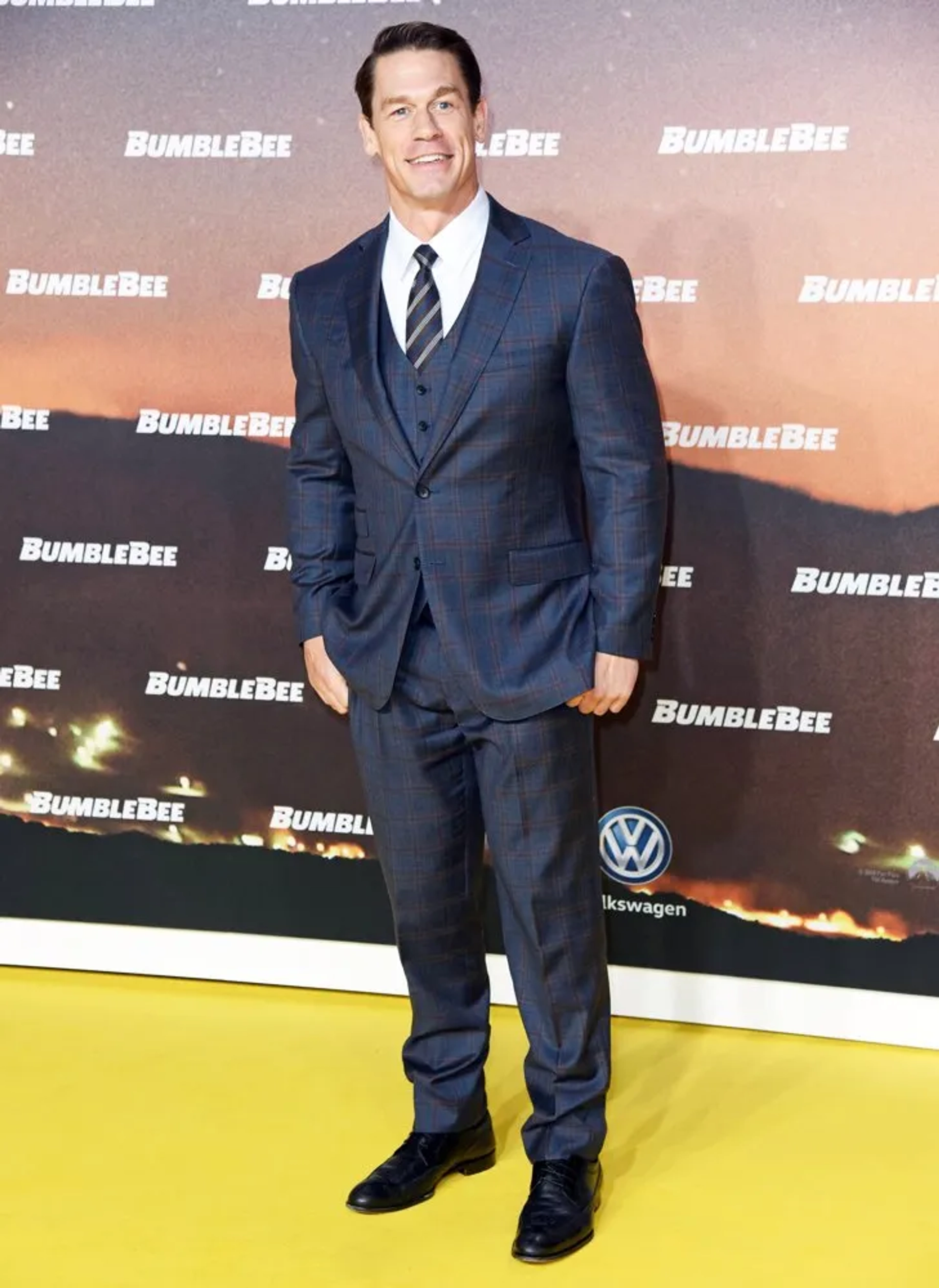 John Cena at an event for Bumblebee (2018)