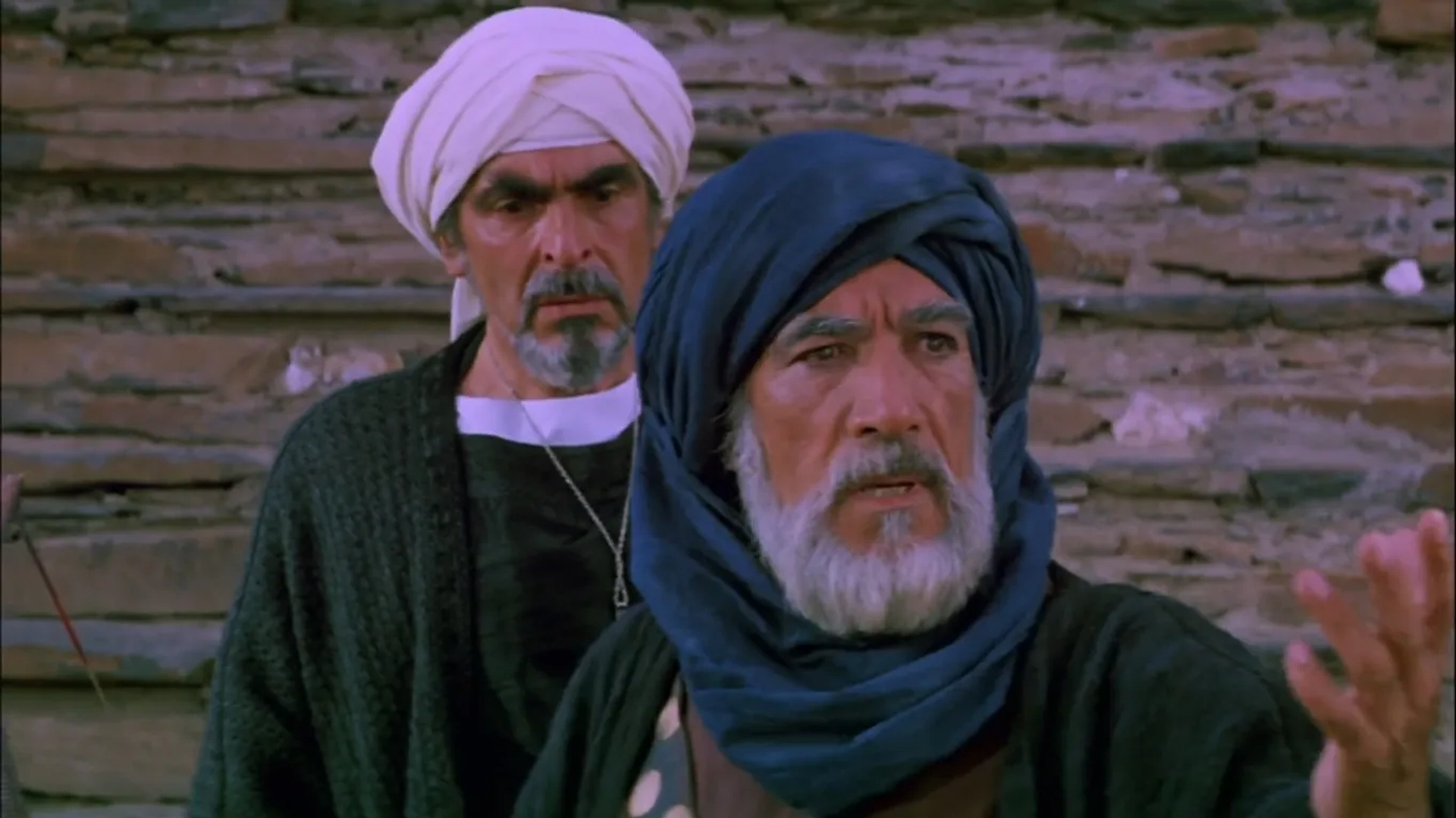 Anthony Quinn and Martin Benson in The Message (1976)