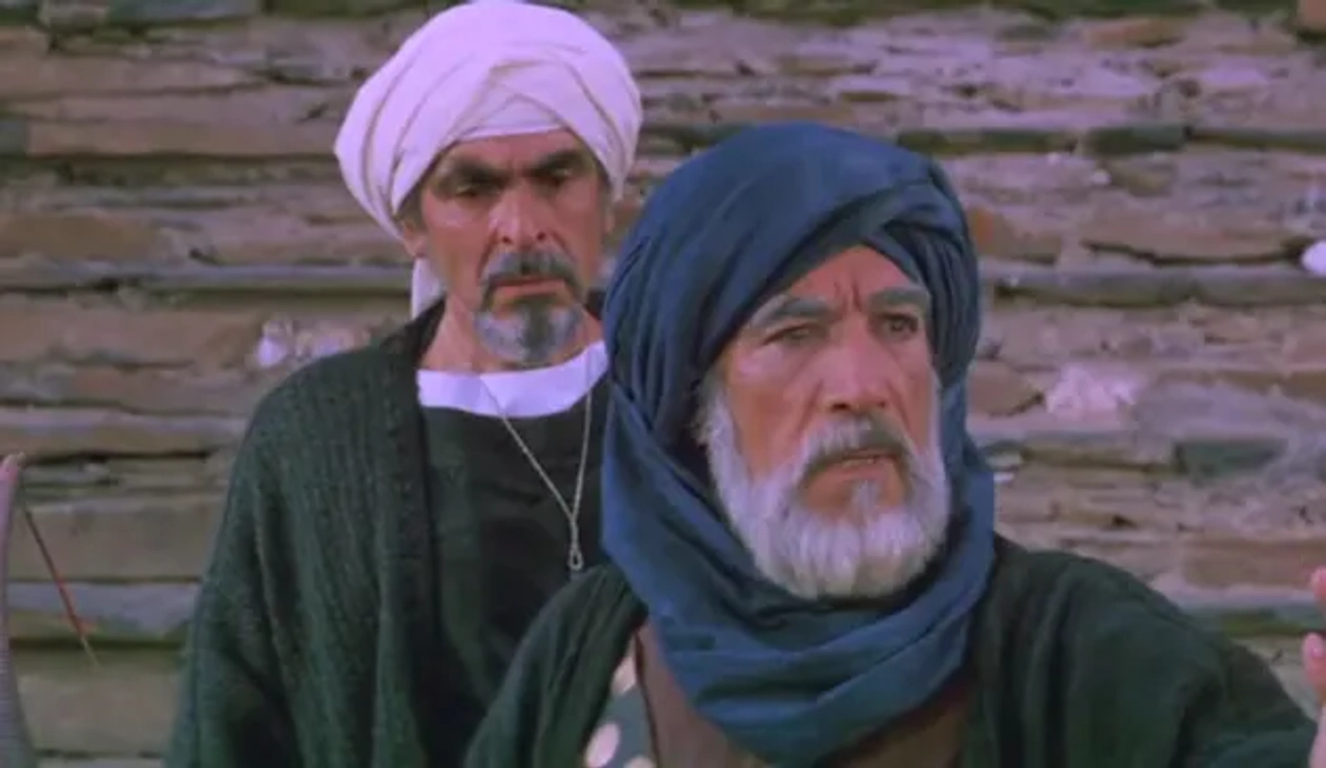 Anthony Quinn and Martin Benson in The Message (1976)