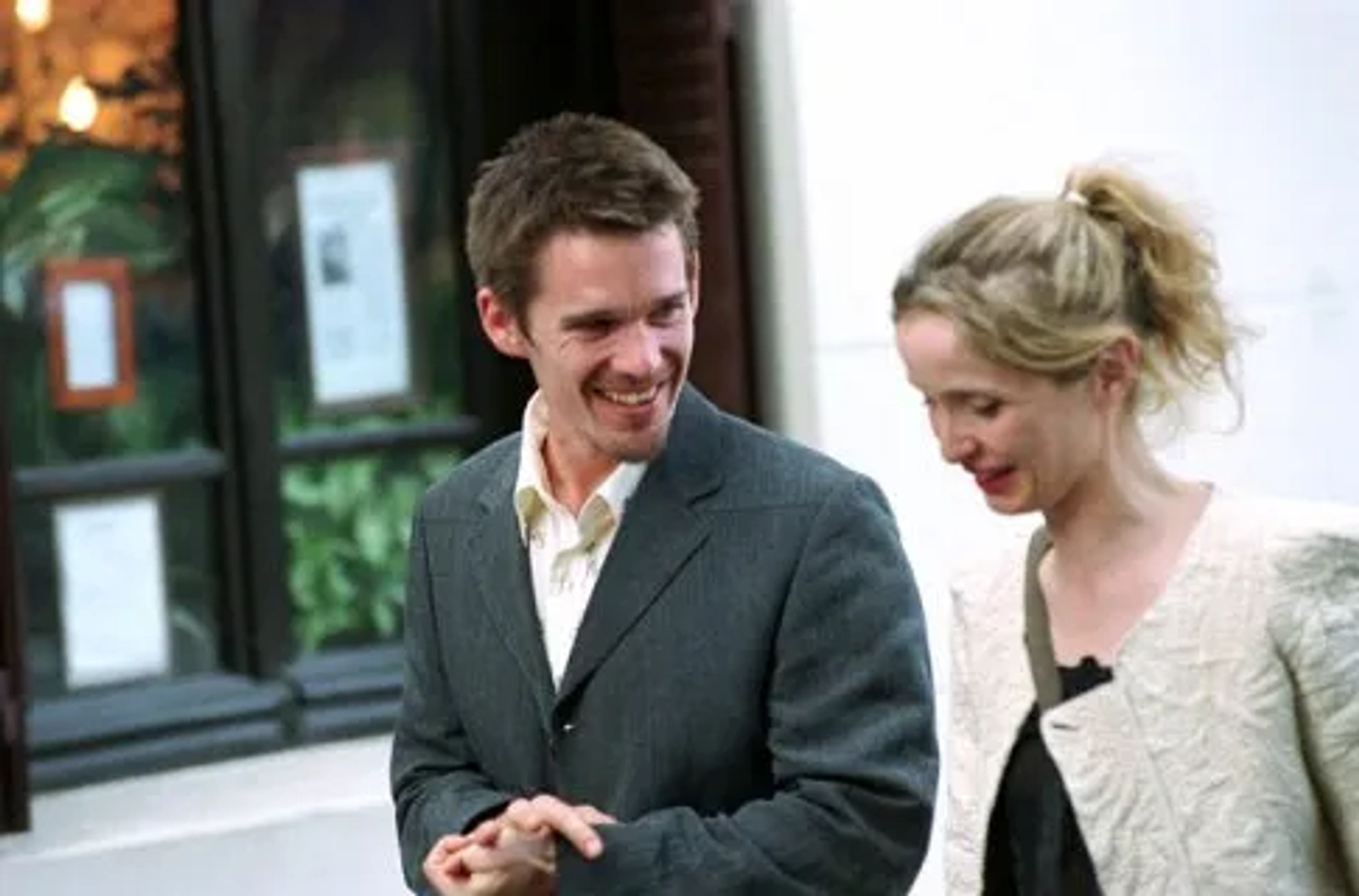 Ethan Hawke and Julie Delpy in Before Sunset (2004)