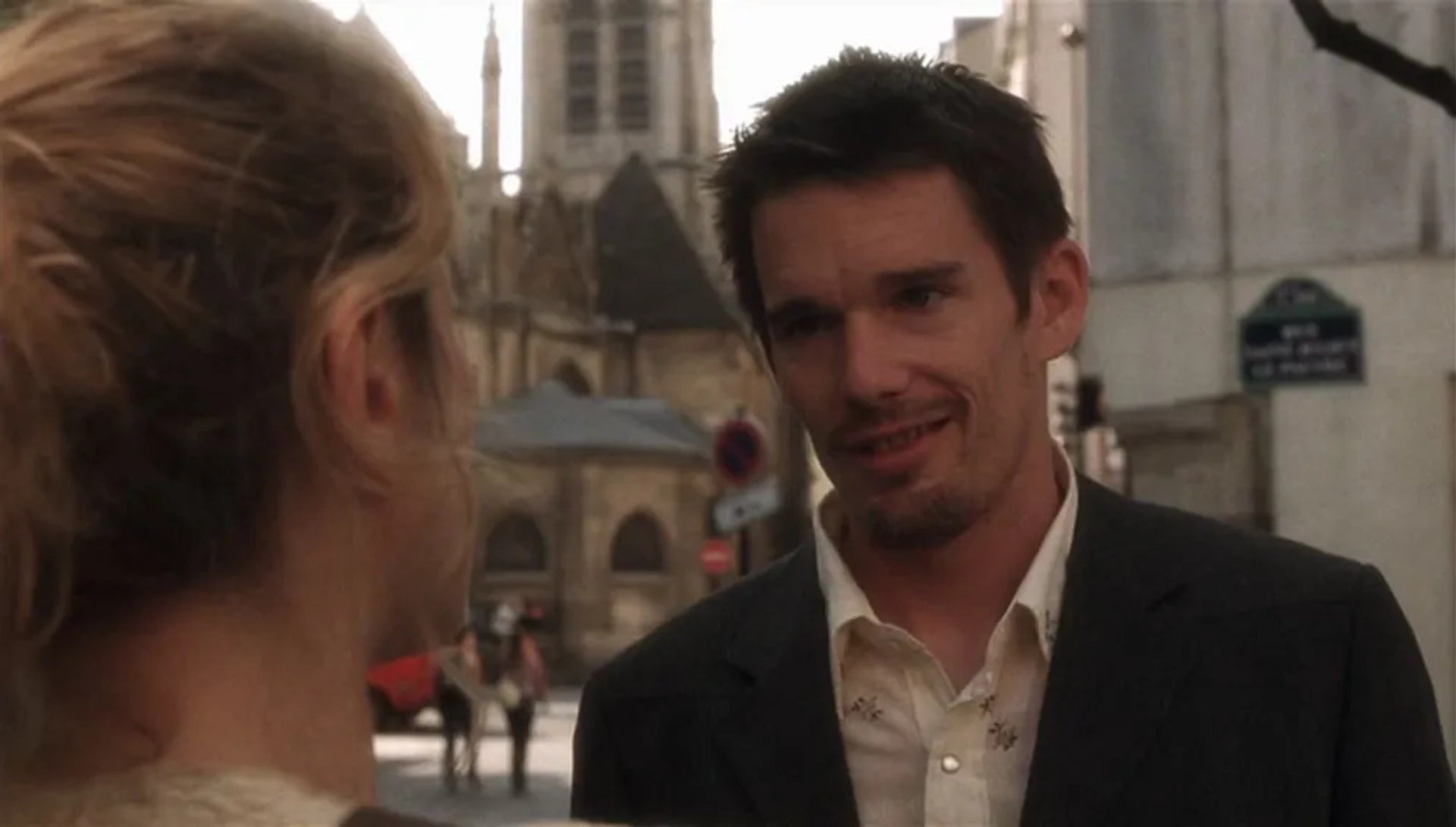 Ethan Hawke and Julie Delpy in Before Sunset (2004)