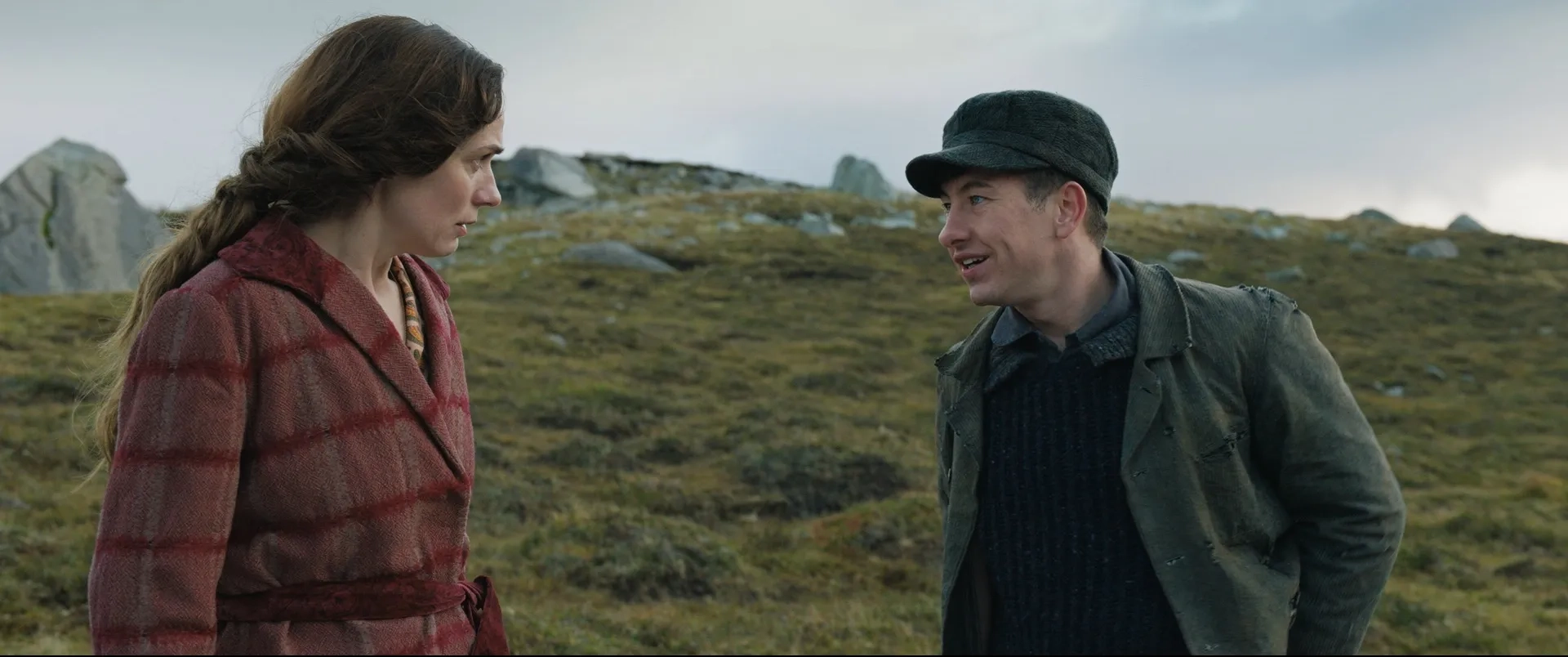 Kerry Condon and Barry Keoghan in The Banshees of Inisherin (2022)