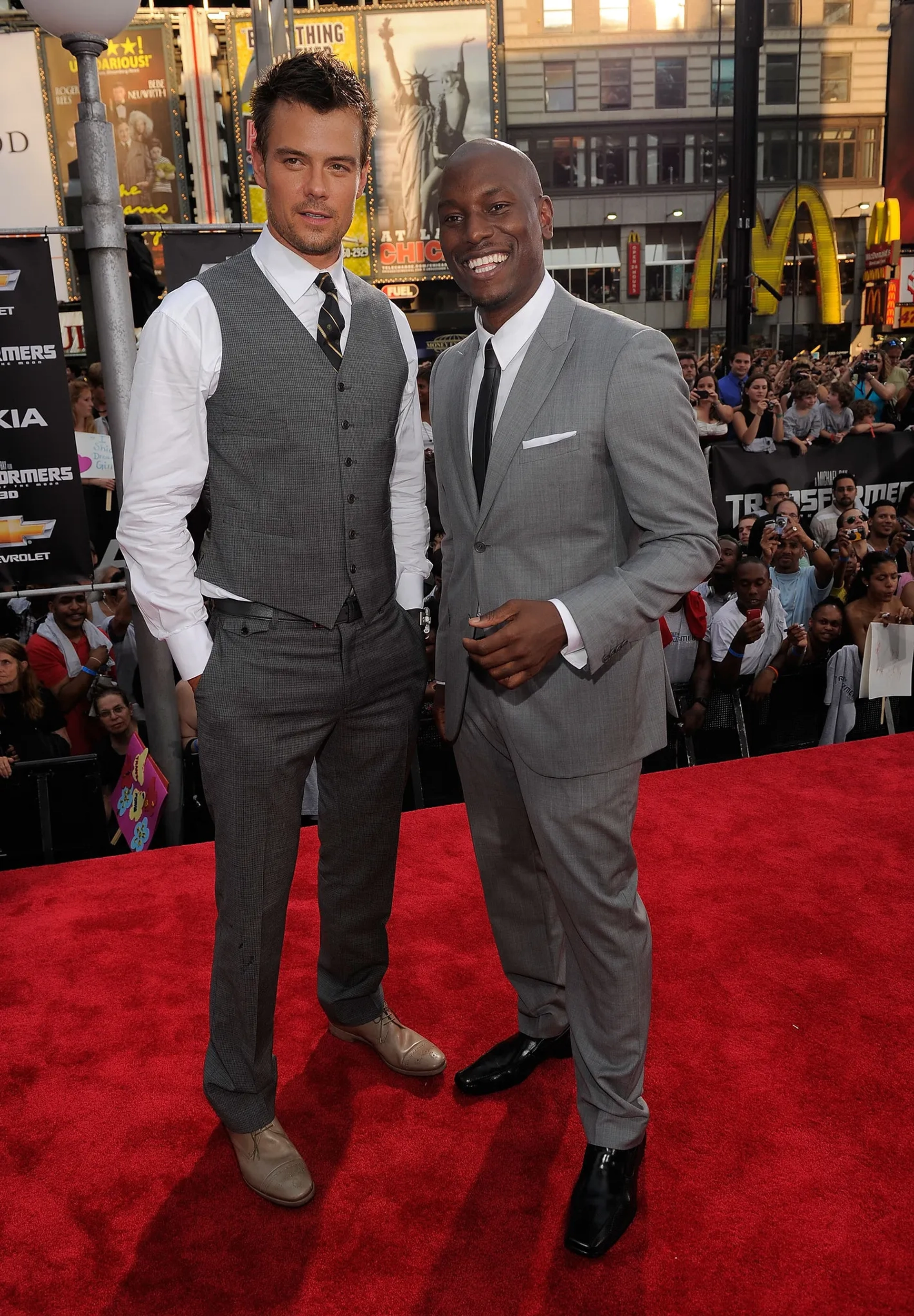 Josh Duhamel and Tyrese Gibson at an event for Transformers: Dark of the Moon (2011)