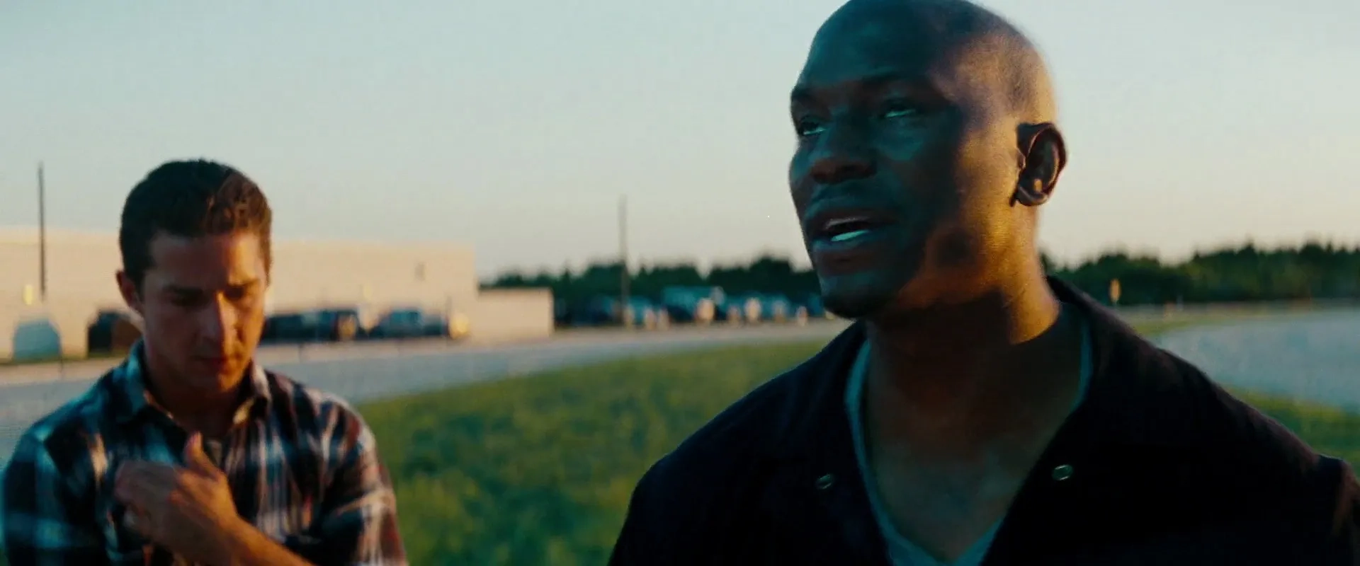 Shia LaBeouf and Tyrese Gibson in Transformers: Dark of the Moon (2011)