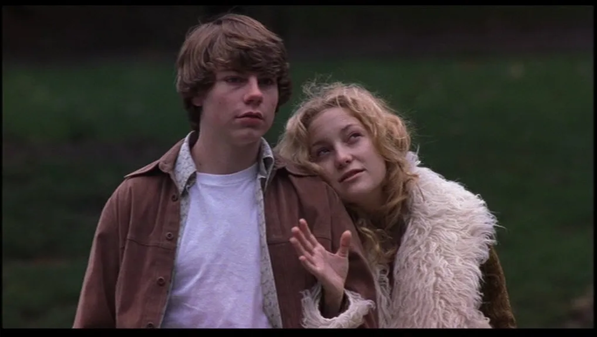 Kate Hudson and Patrick Fugit in Almost Famous (2000)