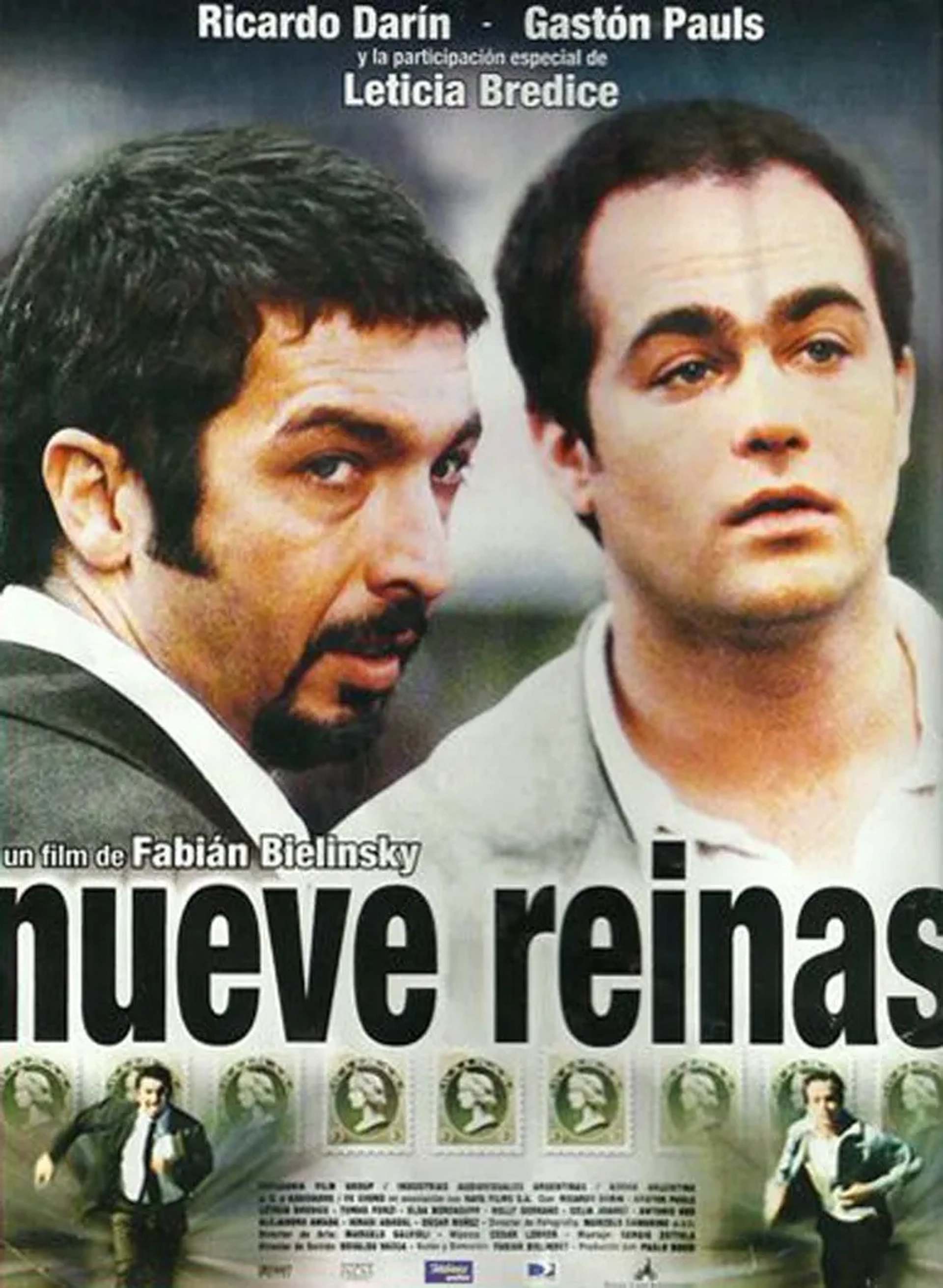 Ricardo Darín and Gastón Pauls in Nine Queens (2000)