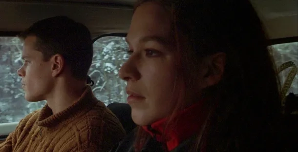 Matt Damon and Franka Potente in The Bourne Identity (2002)