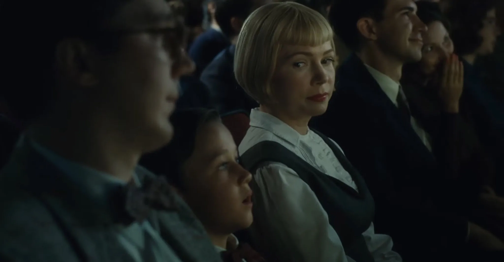 Paul Dano, Michelle Williams, and Mateo Zoryan in The Fabelmans (2022)