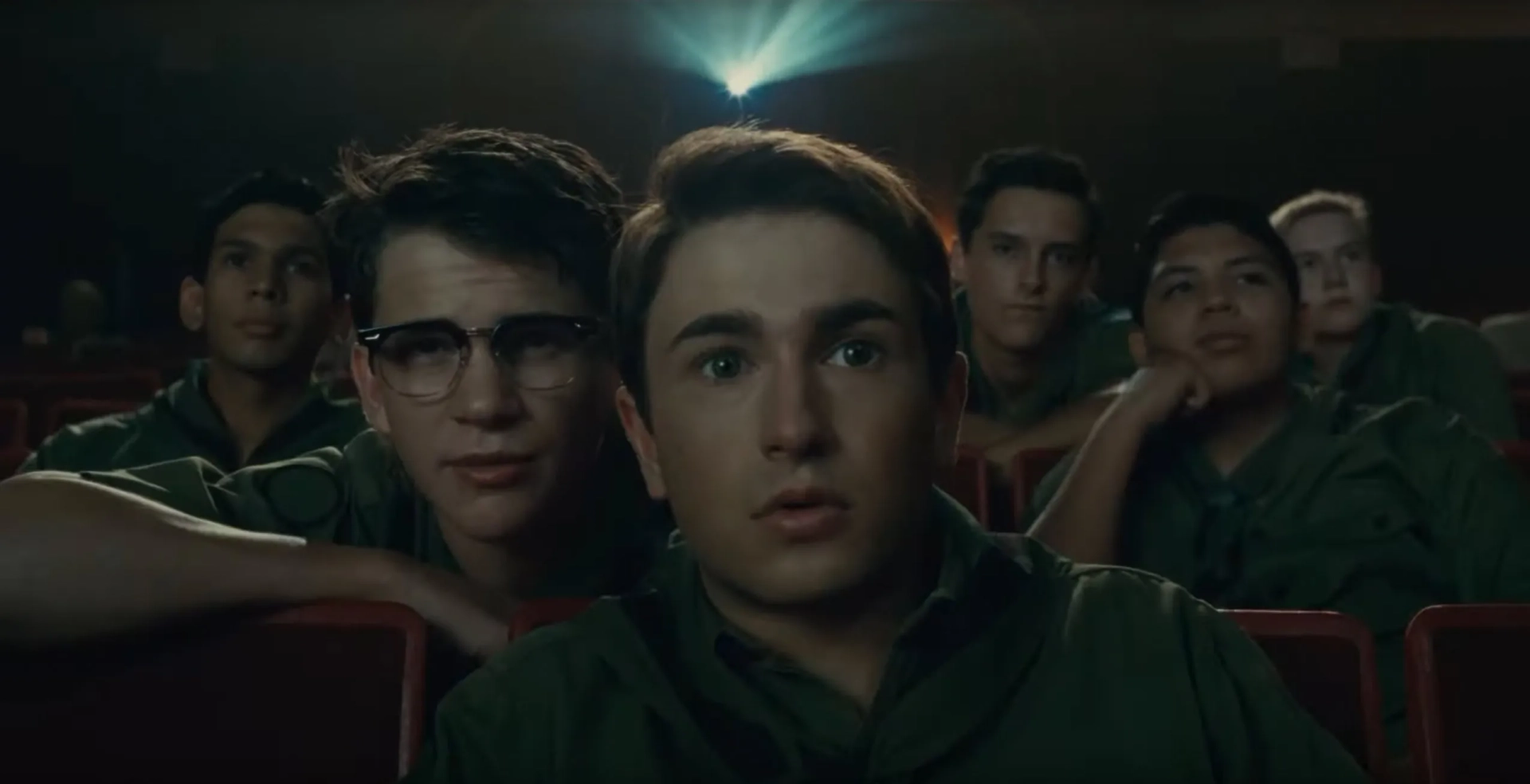 Lane Factor, Gustavo Escobar, Gabriel Bateman, Cooper Dodson, Gabriel LaBelle, and Nicolas Cantu in The Fabelmans (2022)