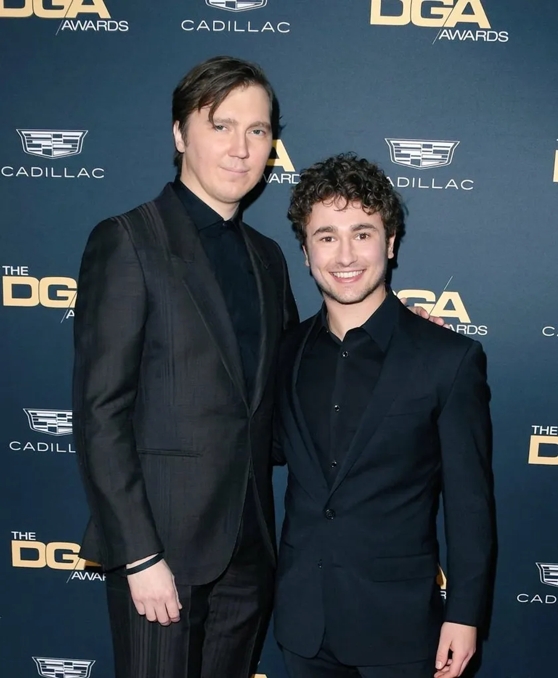 Paul Dano and Gabriel LaBelle at an event for The Fabelmans (2022)