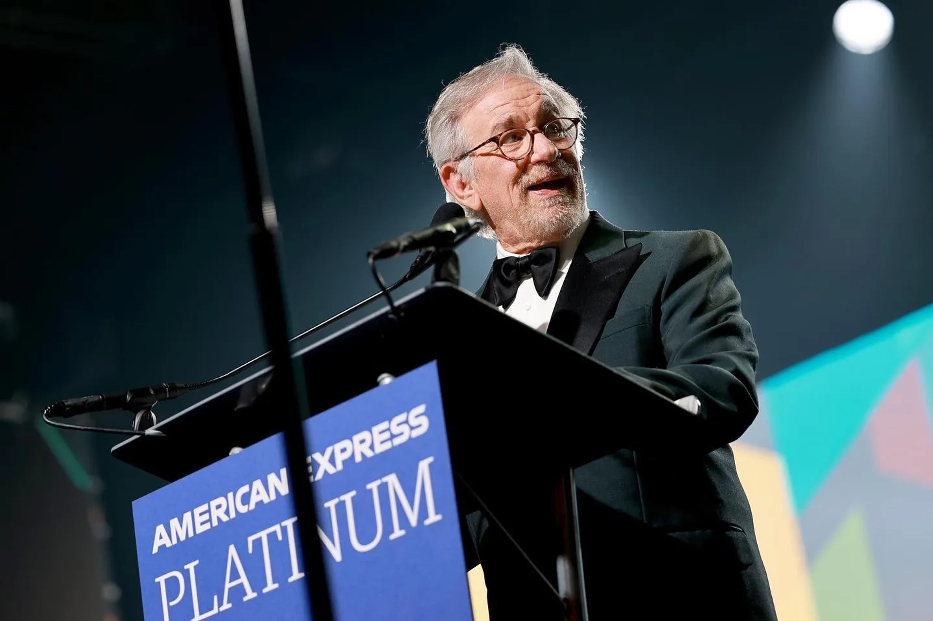 Steven Spielberg at an event for The Fabelmans (2022)