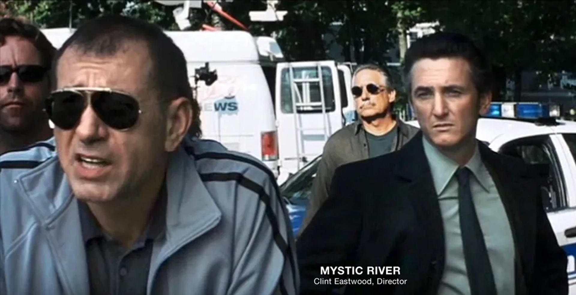 Bill Thorpe with Sean Penn in "Mystic River" directed by Clint Eastwood