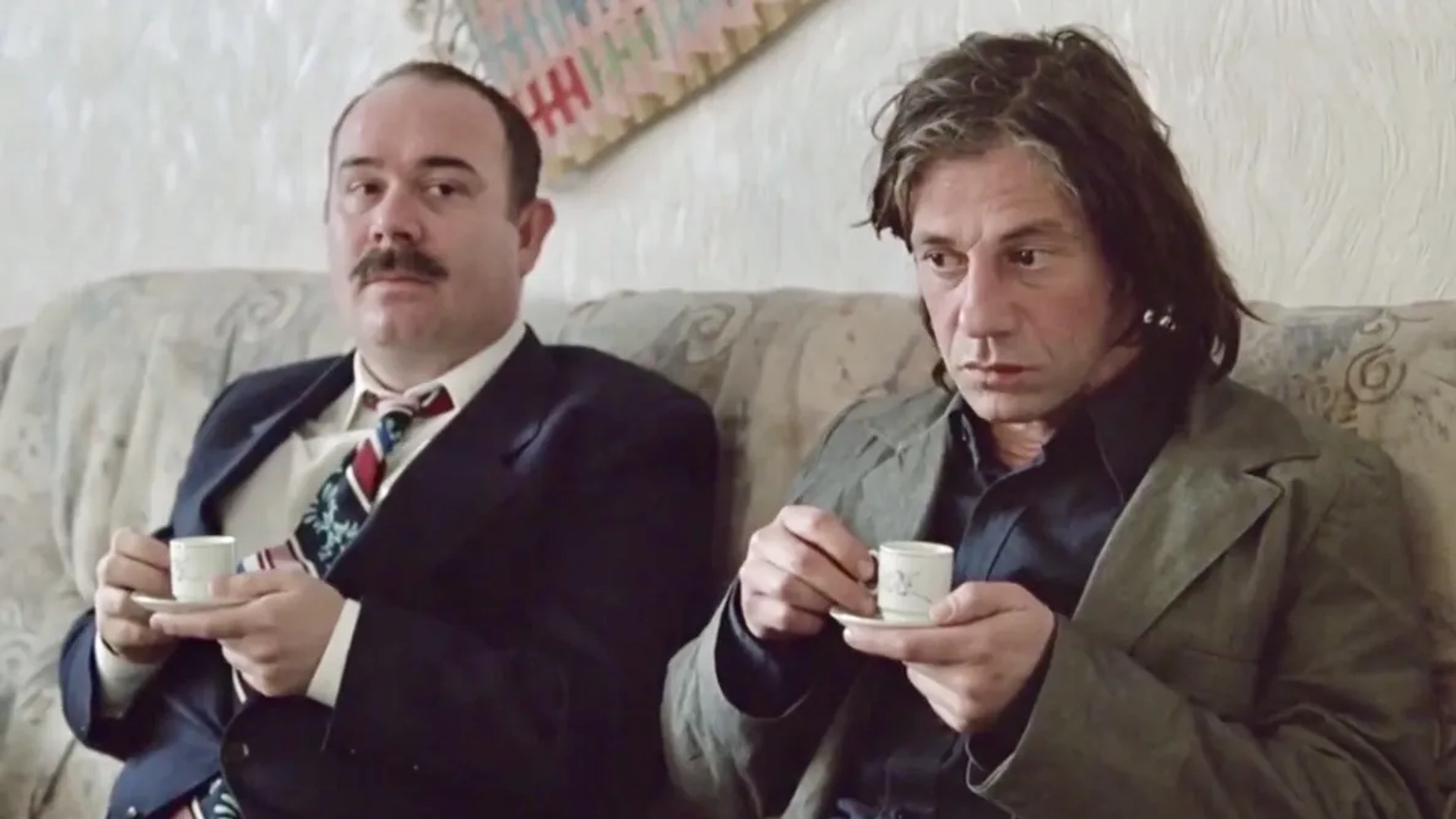 Güven Kiraç and Birol Ünel in Head-On (2004)