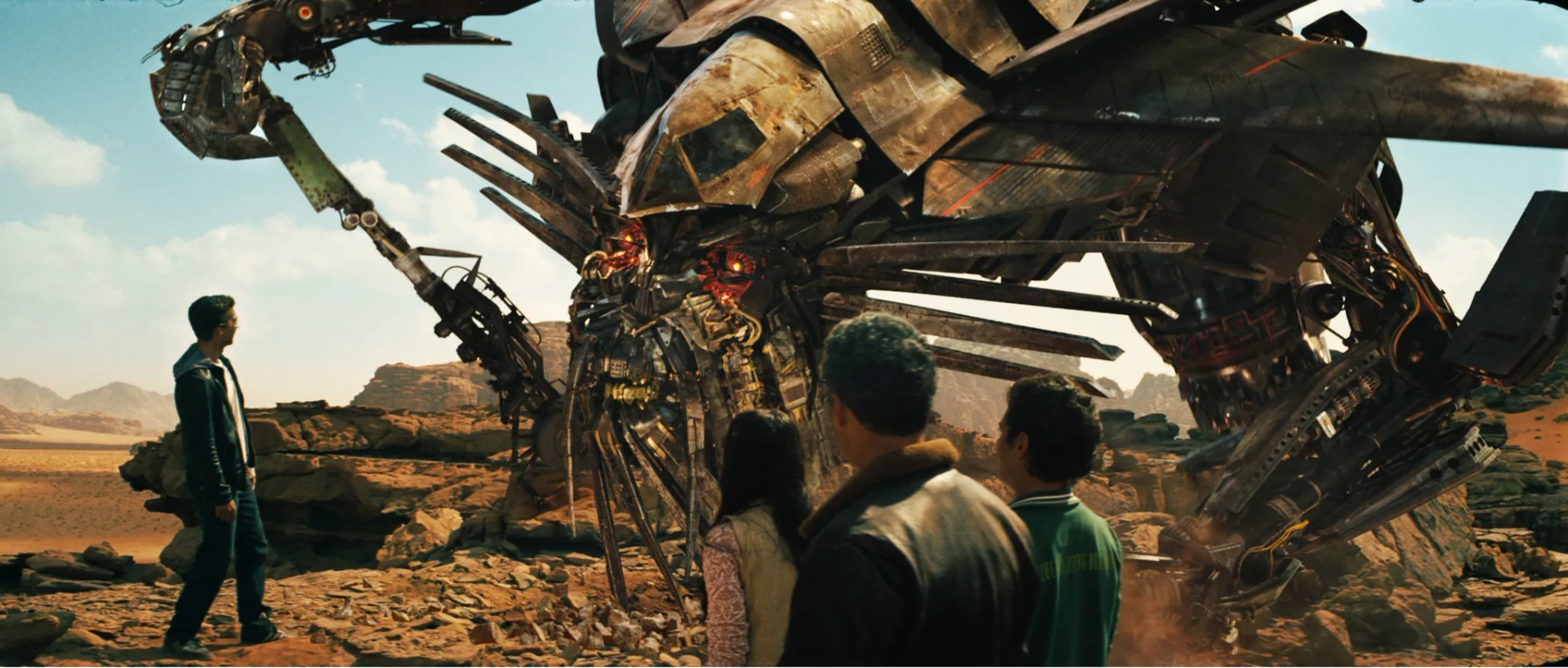 John Turturro, Shia LaBeouf, Mark Ryan, Megan Fox, and Ramón Rodríguez in Transformers: Revenge of the Fallen (2009)