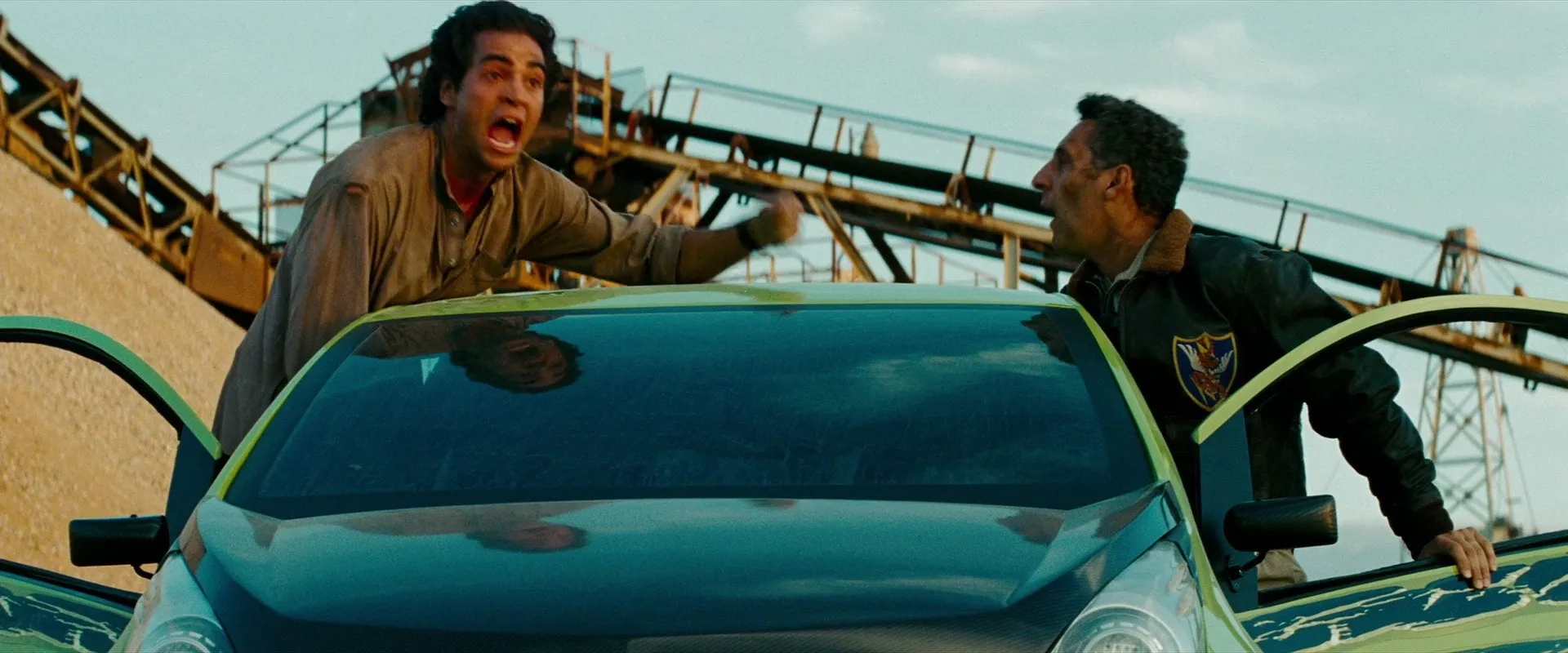 John Turturro, Tom Kenny, and Ramón Rodríguez in Transformers: Revenge of the Fallen (2009)