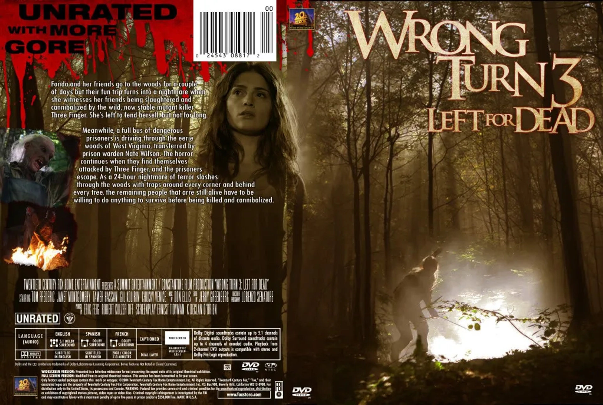 Tom Frederic and Janet Montgomery in Wrong Turn 3: Left for Dead (2009)