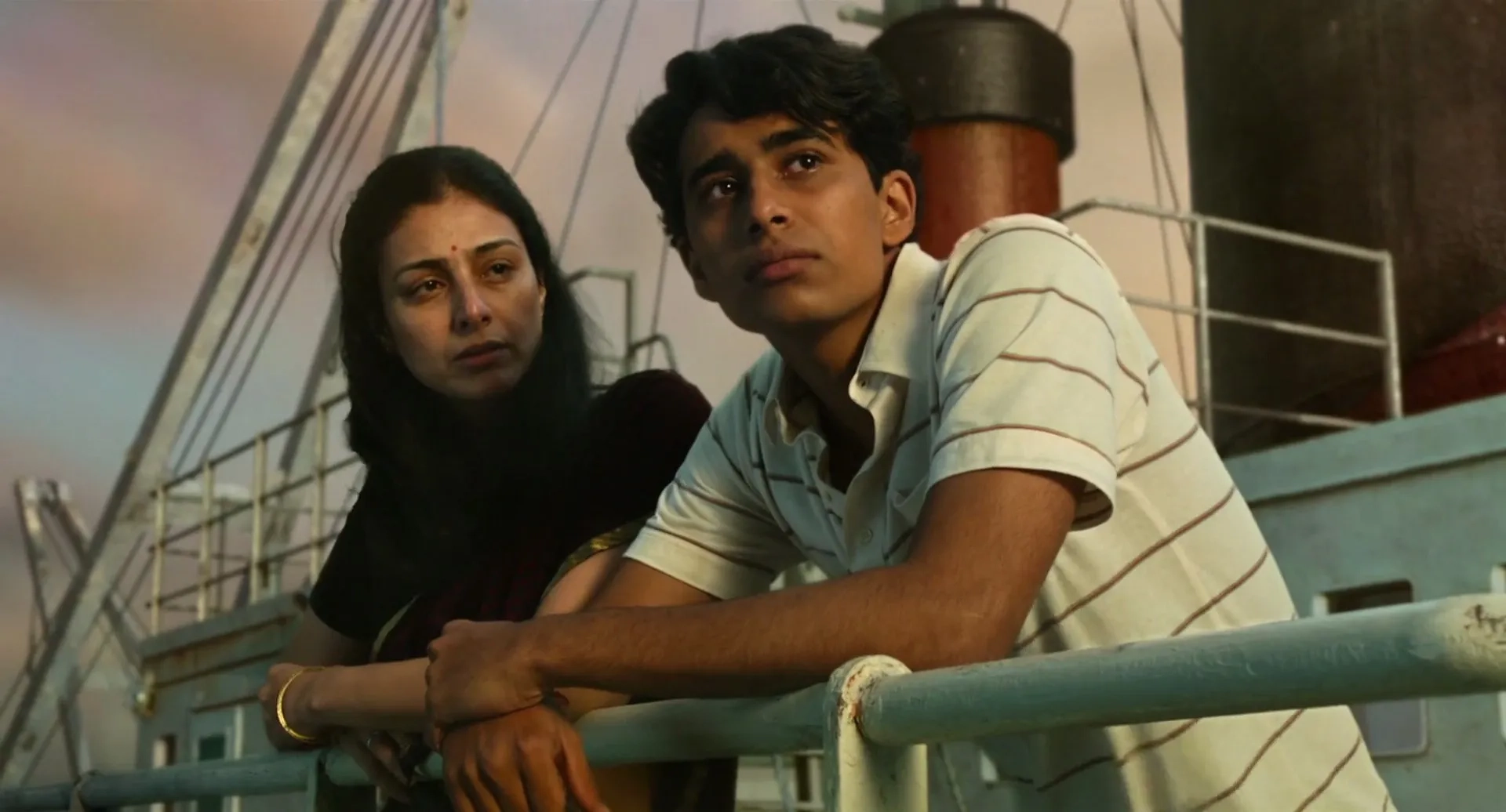 Tabu and Suraj Sharma in Life of Pi (2012)